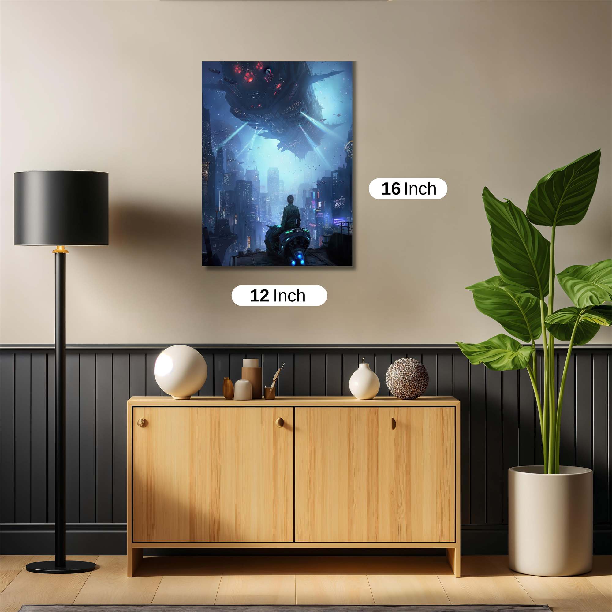 Mothership Menace Safe Wall Magnetic / M