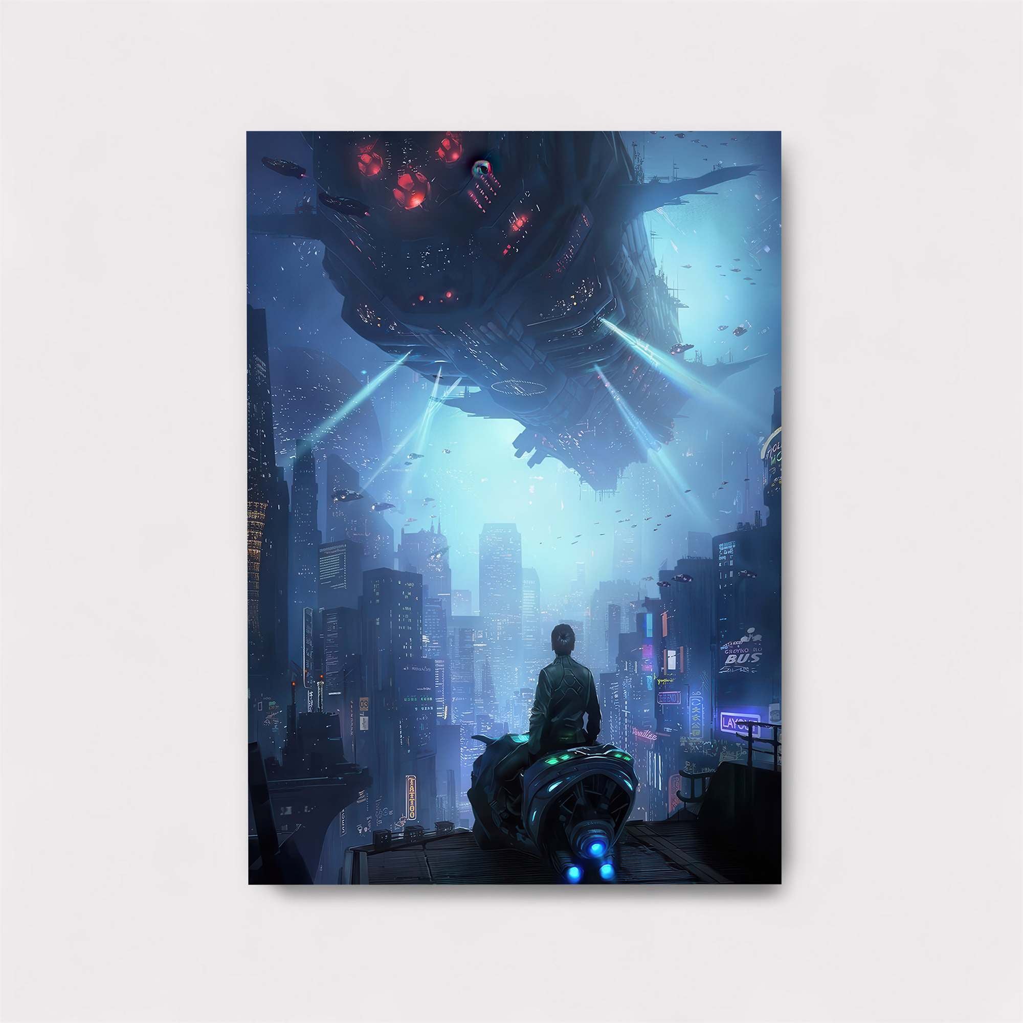 Mothership Menace Safe Wall Magnetic / M