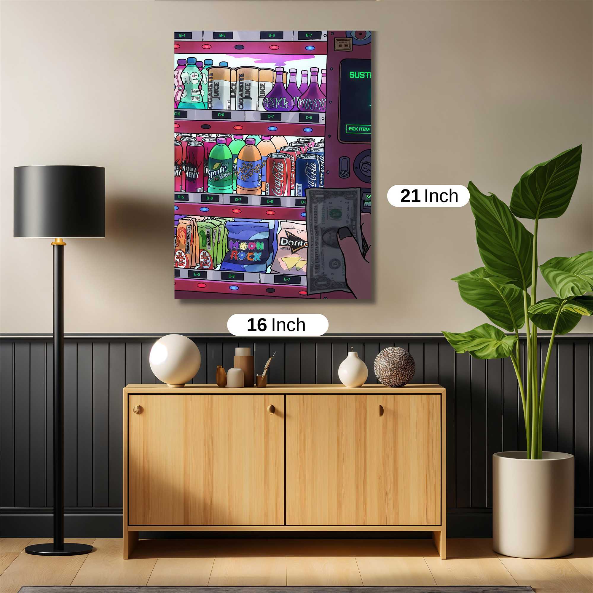 Vending Delight Safe Wall Magnetic / M