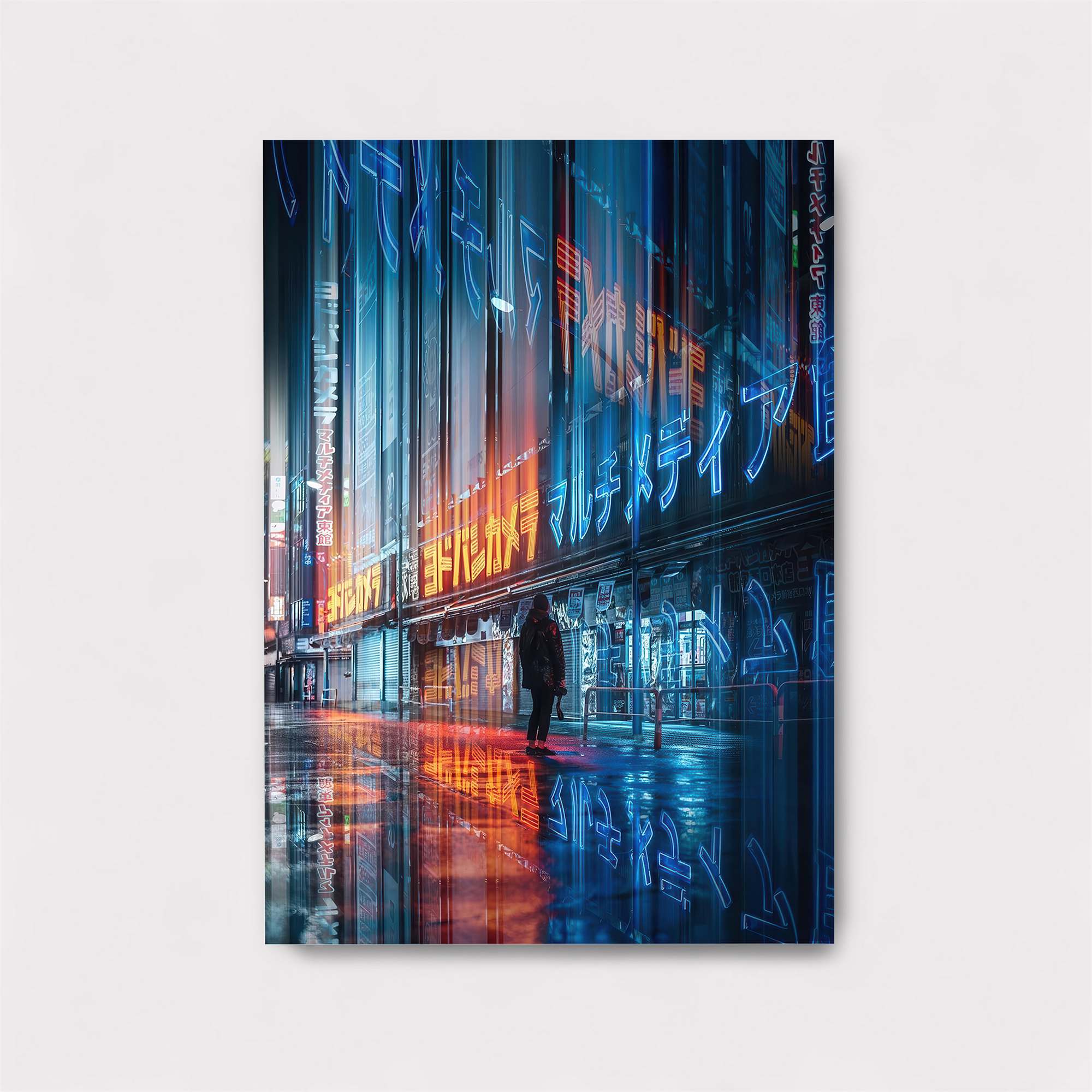 Neon Solitude Safe Wall Magnetic / M