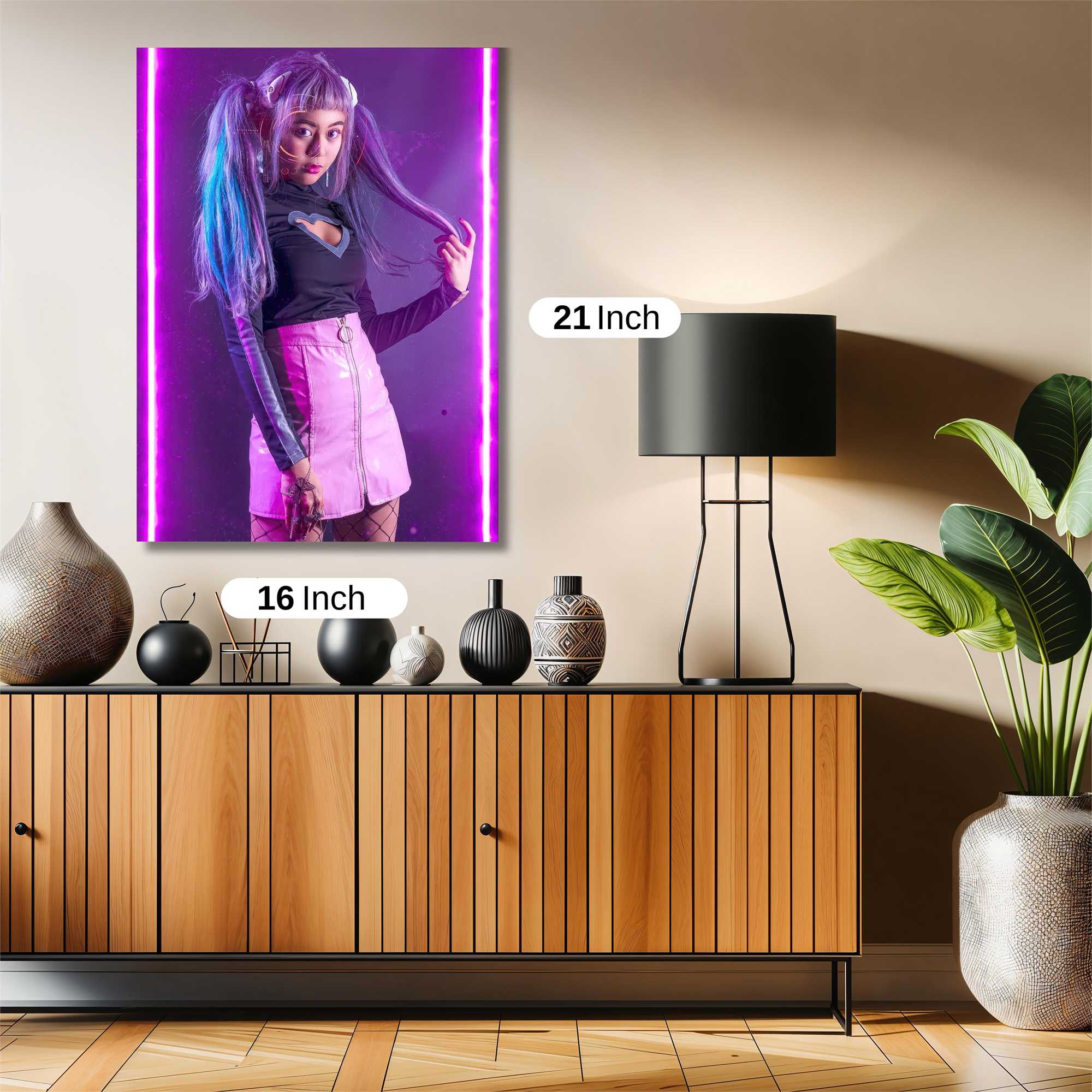 Neon Rebel Safe Wall Magnetic / M