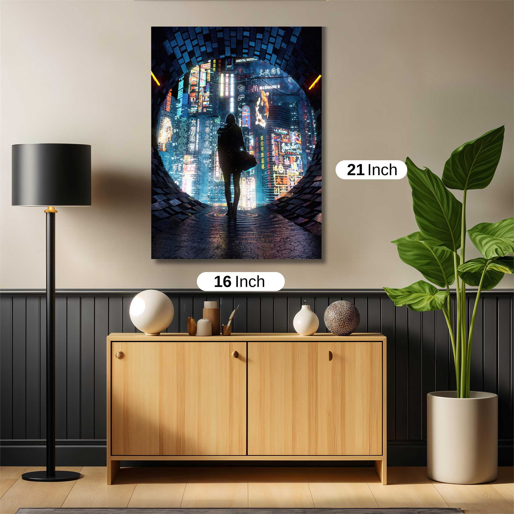 Cyberpunk Dream Safe Wall Magnetic / M