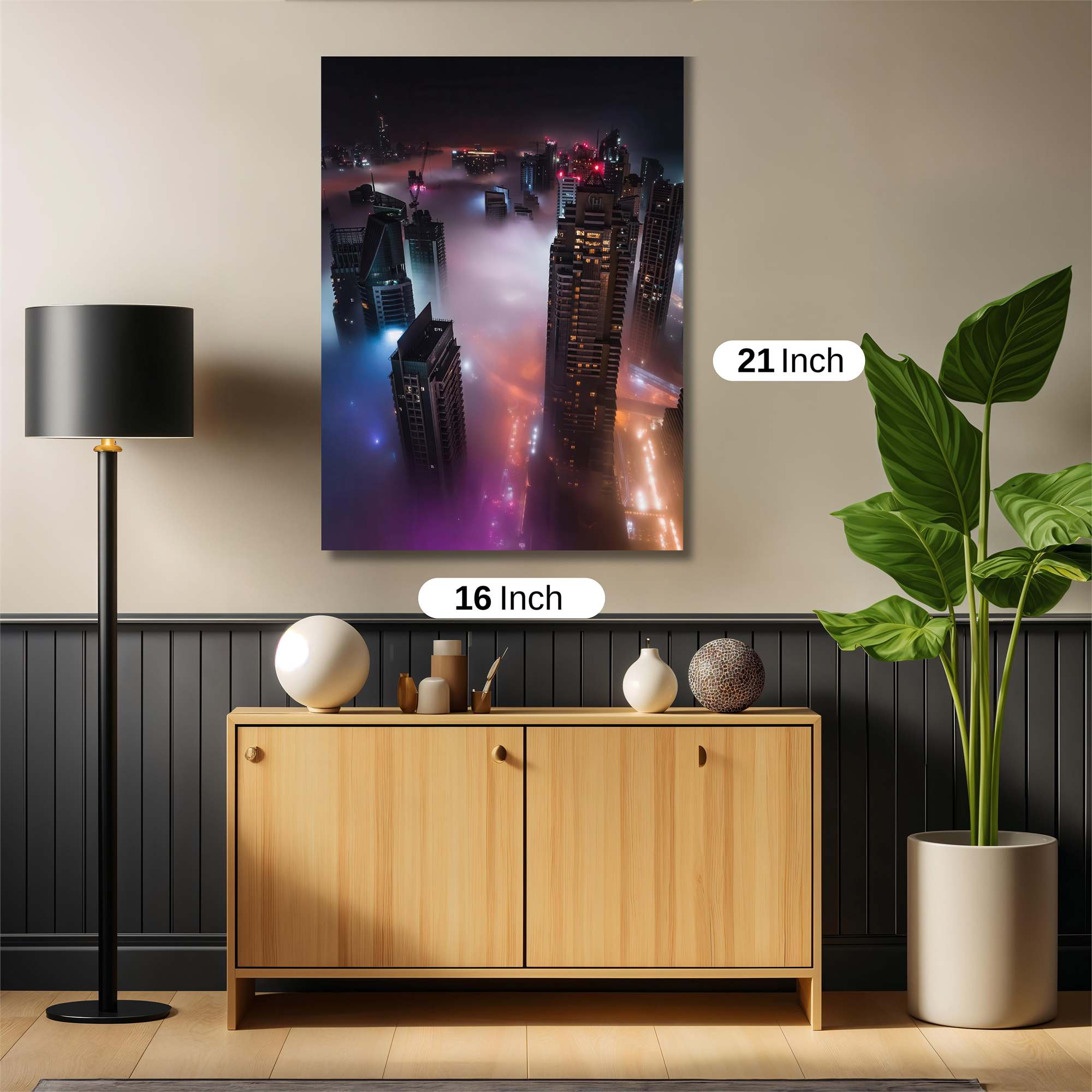 Dubai Dreamscape Safe Wall Magnetic / M