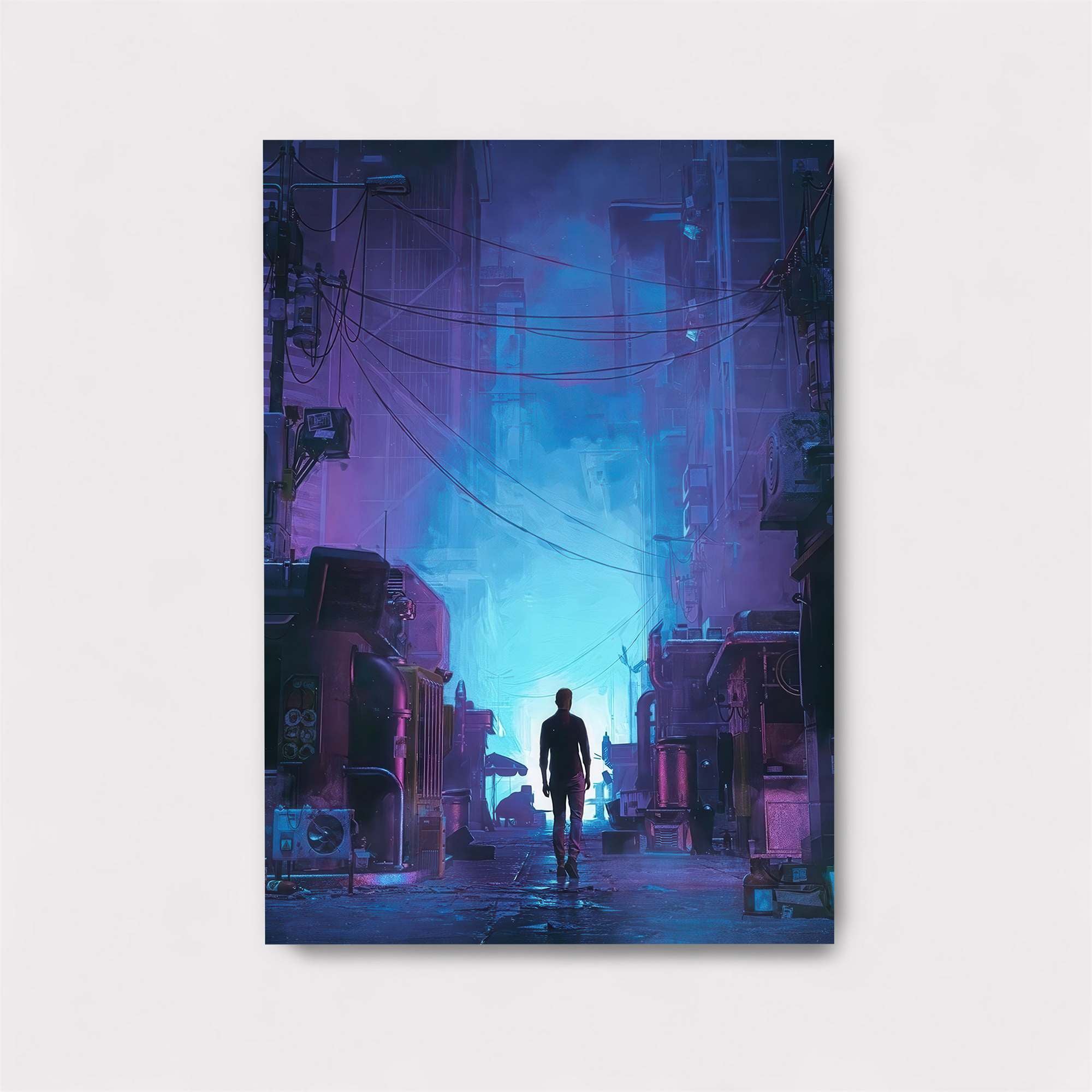 Neon Solitude Safe Wall Magnetic / M