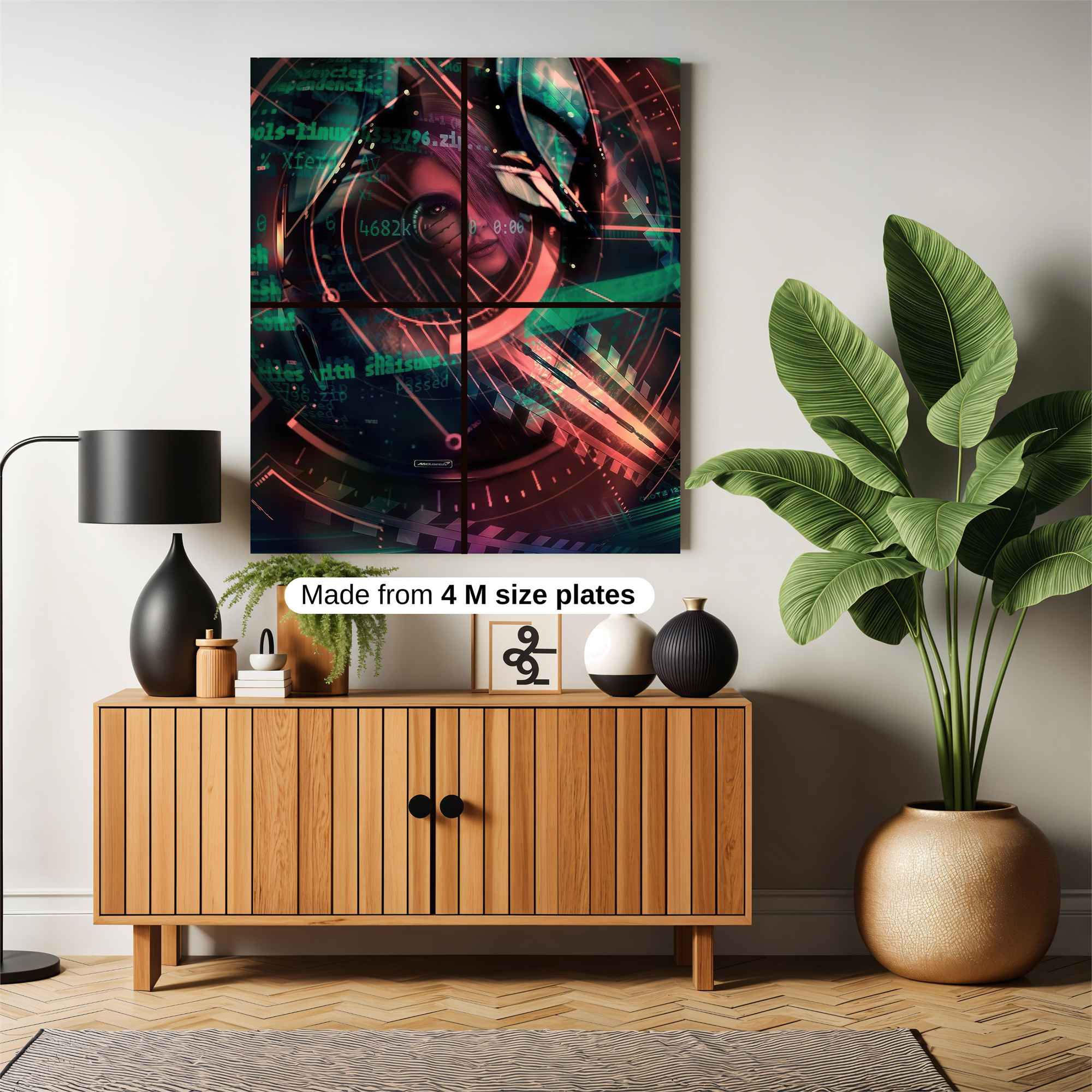 Butterfly Cyberpunk Safe Wall Magnetic / M