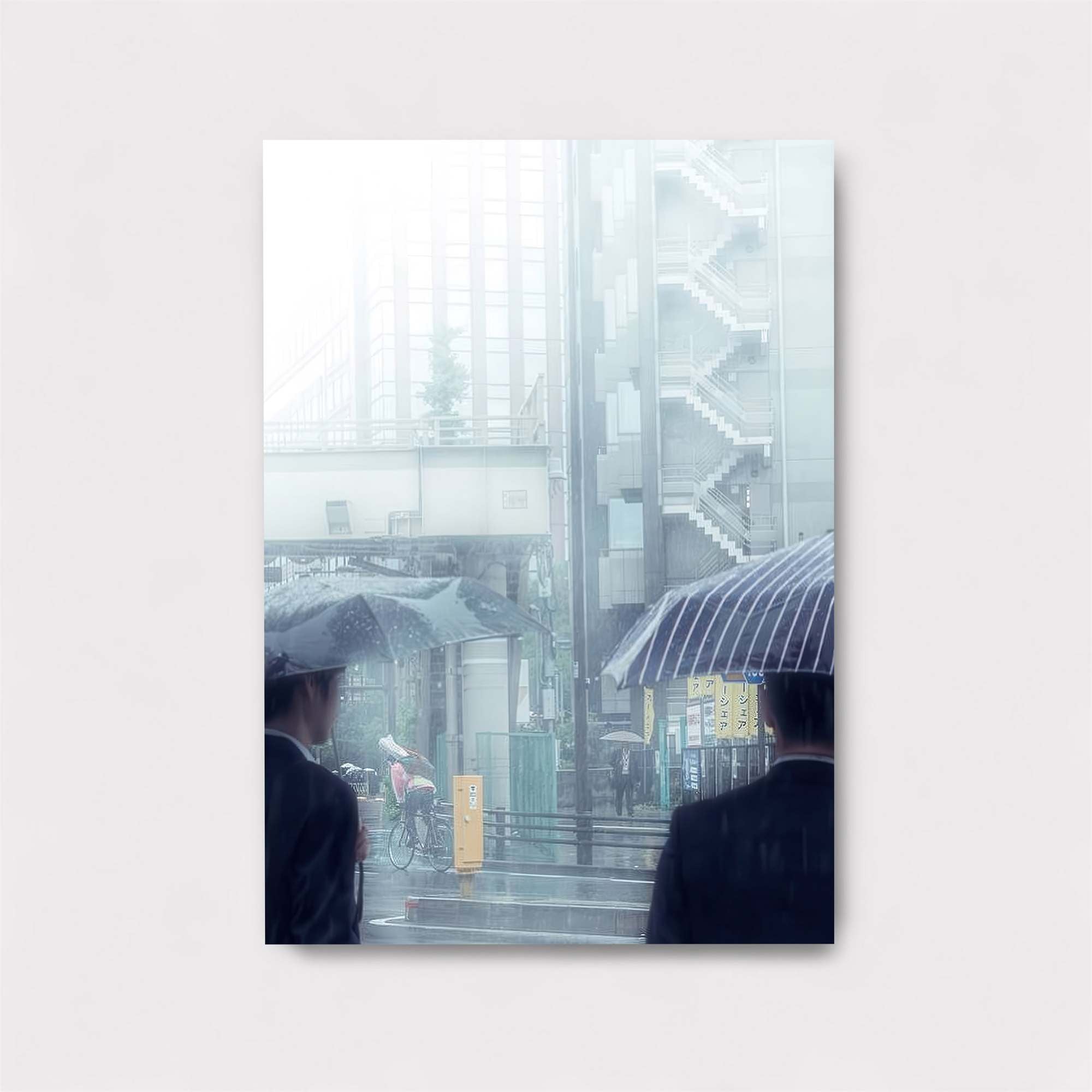 Rainy Departure Safe Wall Magnetic / M