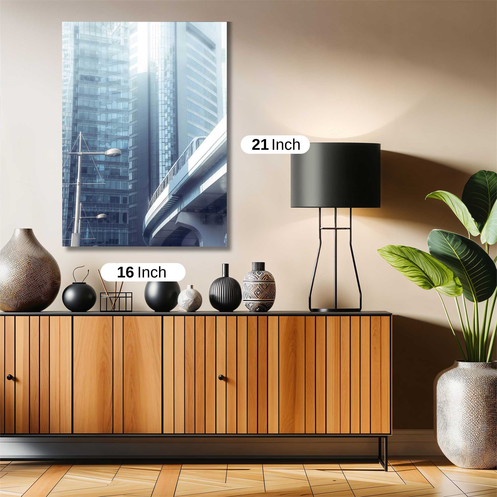 Skyline Serenity Safe Wall Magnetic / M