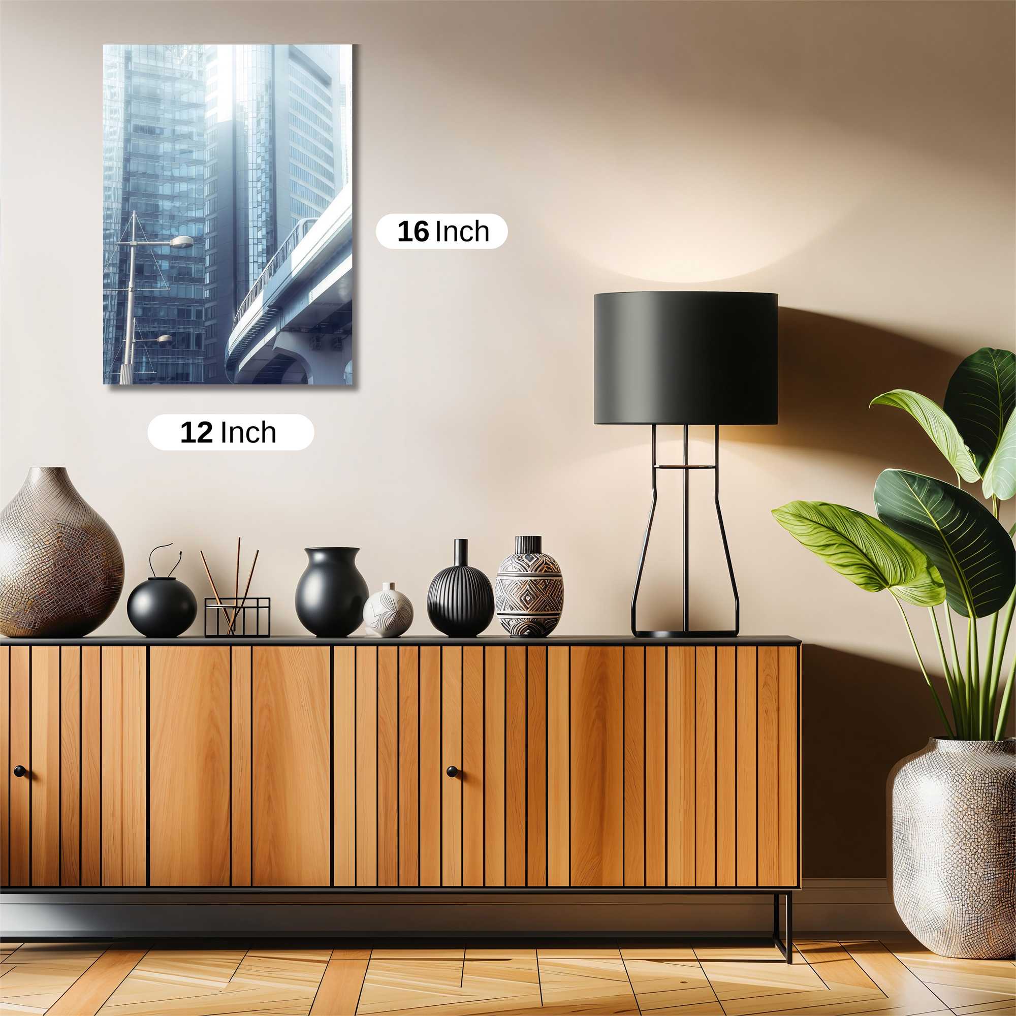 Skyline Serenity Safe Wall Magnetic / M