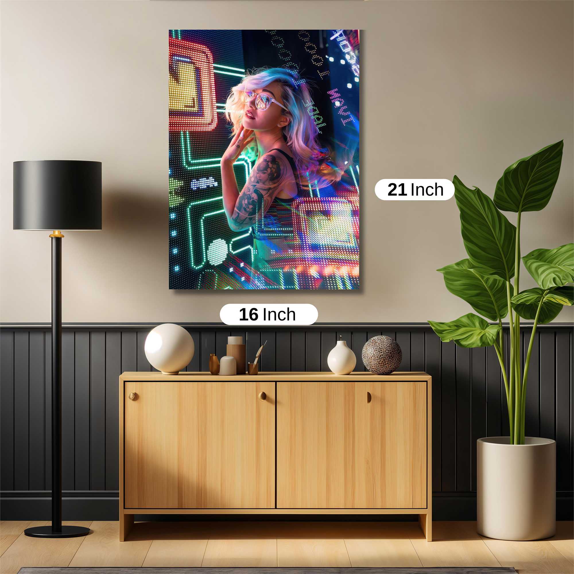 Neon Dream Safe Wall Magnetic / M