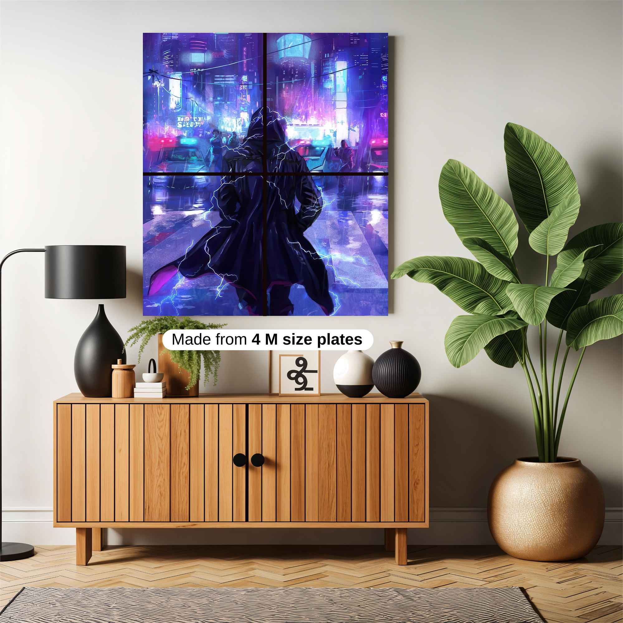 Cyberpunk Enigma Safe Wall Magnetic / M