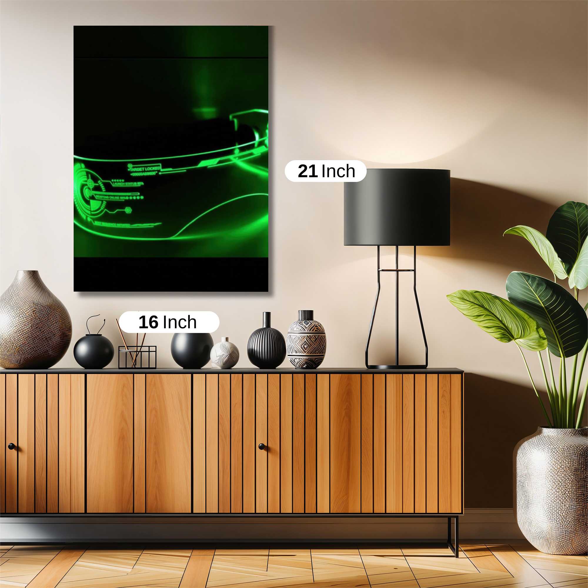 Glow Enigma Safe Wall Magnetic / M