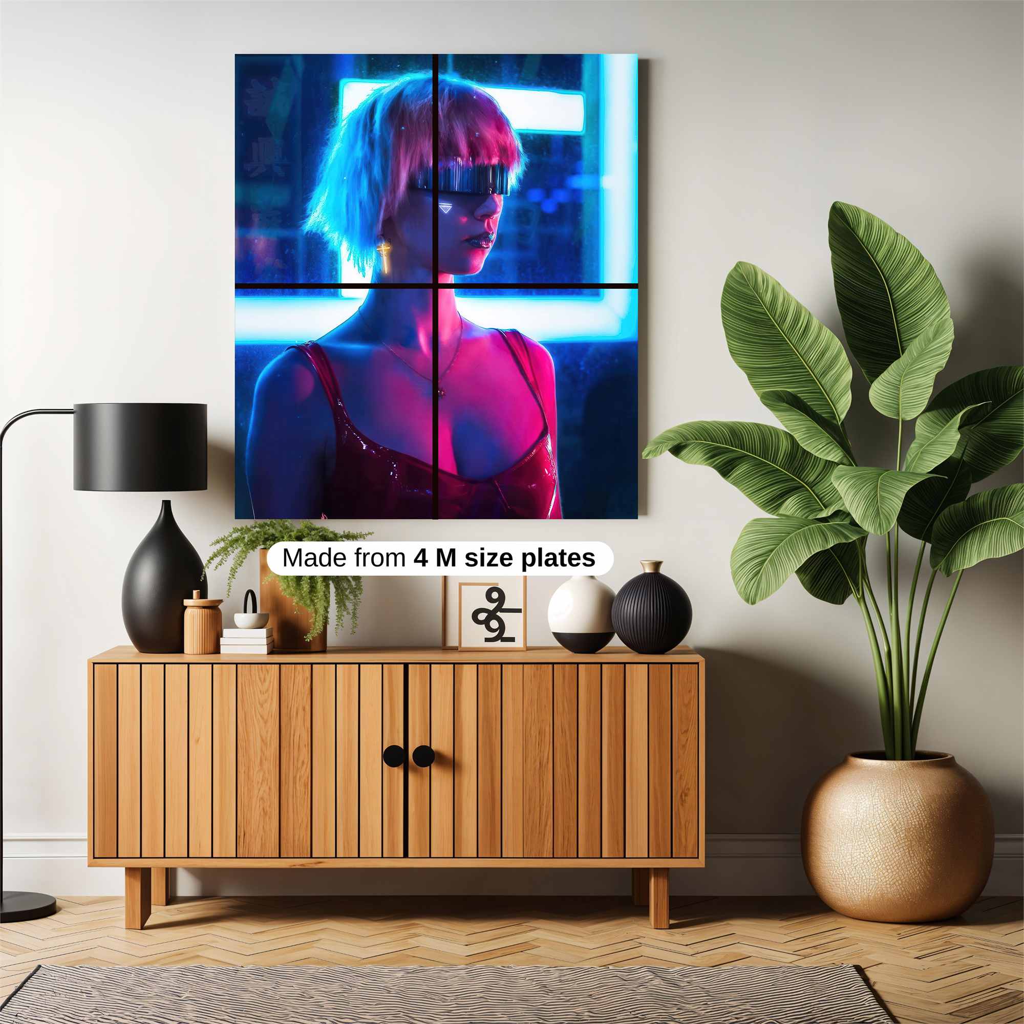 Cyber Enigma Safe Wall Magnetic / M