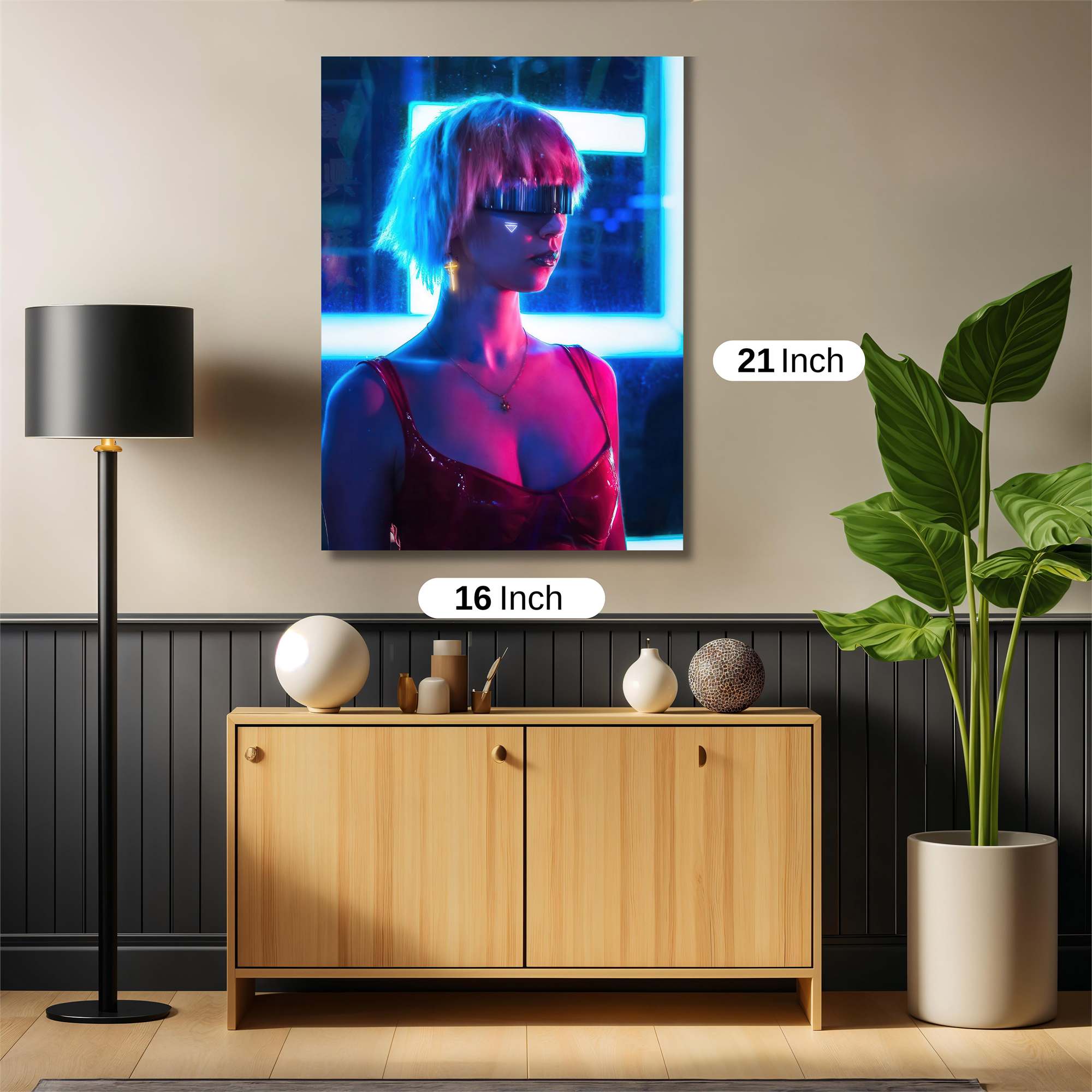 Cyber Enigma Safe Wall Magnetic / M