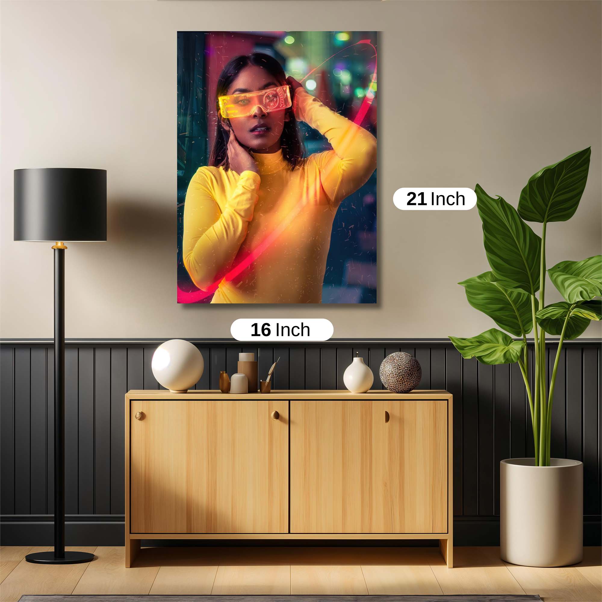 Neon Dream Safe Wall Magnetic / M