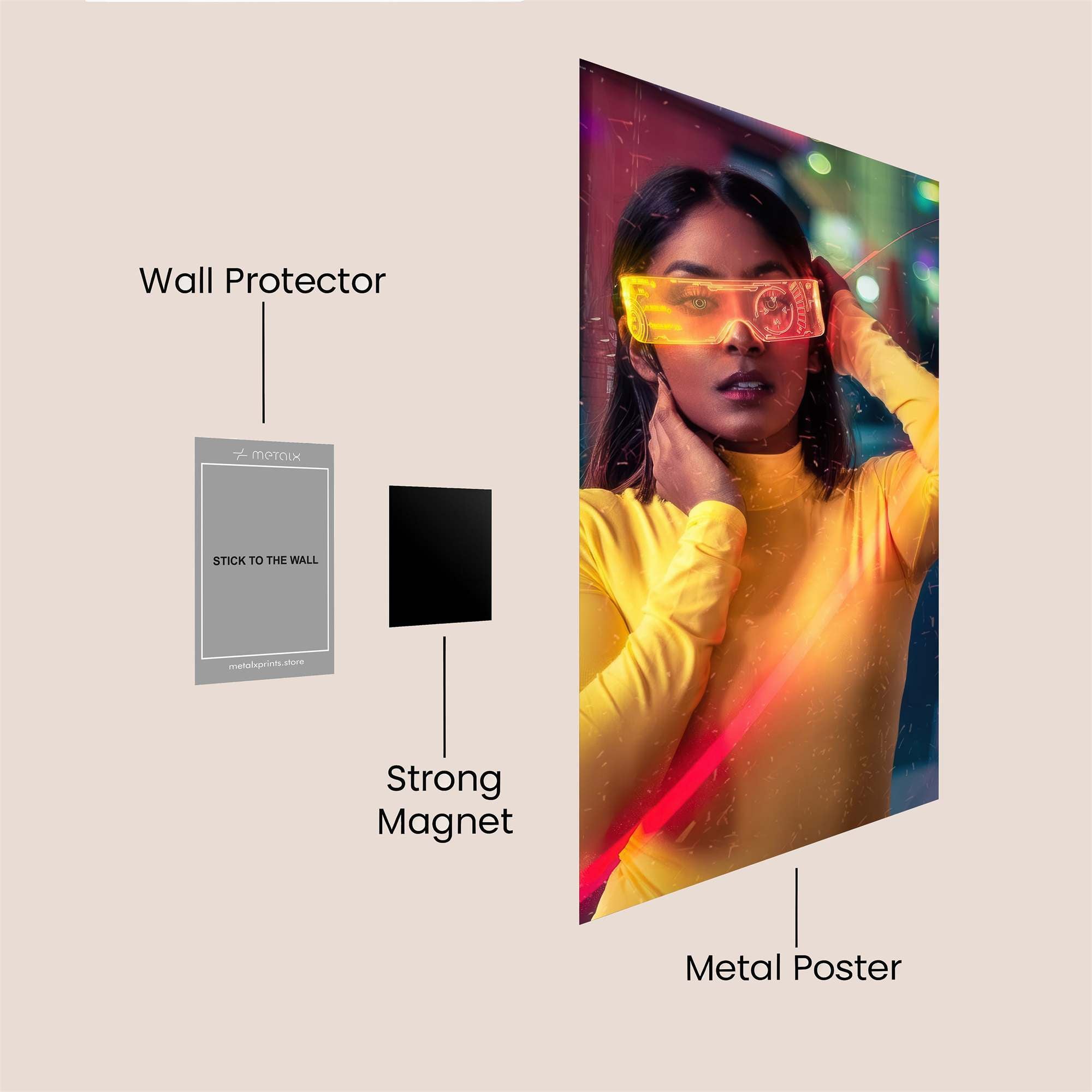 Neon Dream Safe Wall Magnetic / M