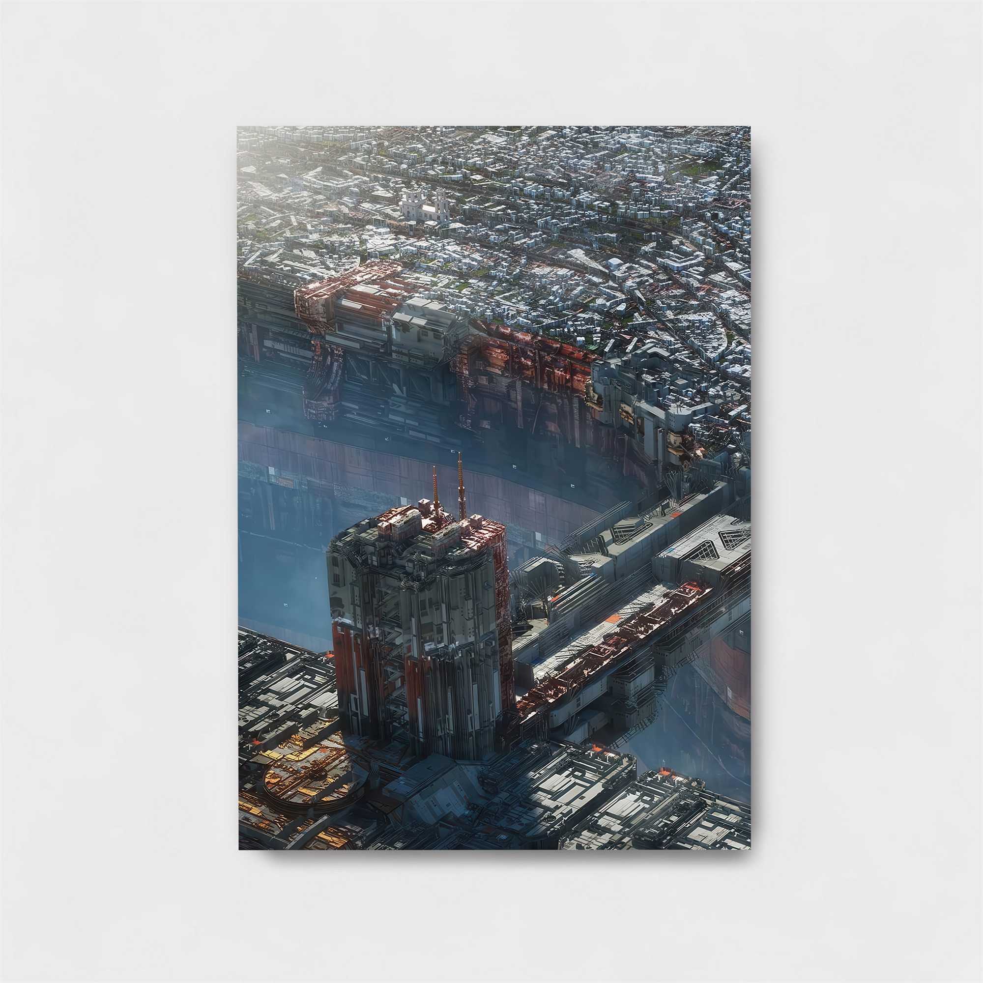 Cyberpunk Desolation Safe Wall Magnetic / M