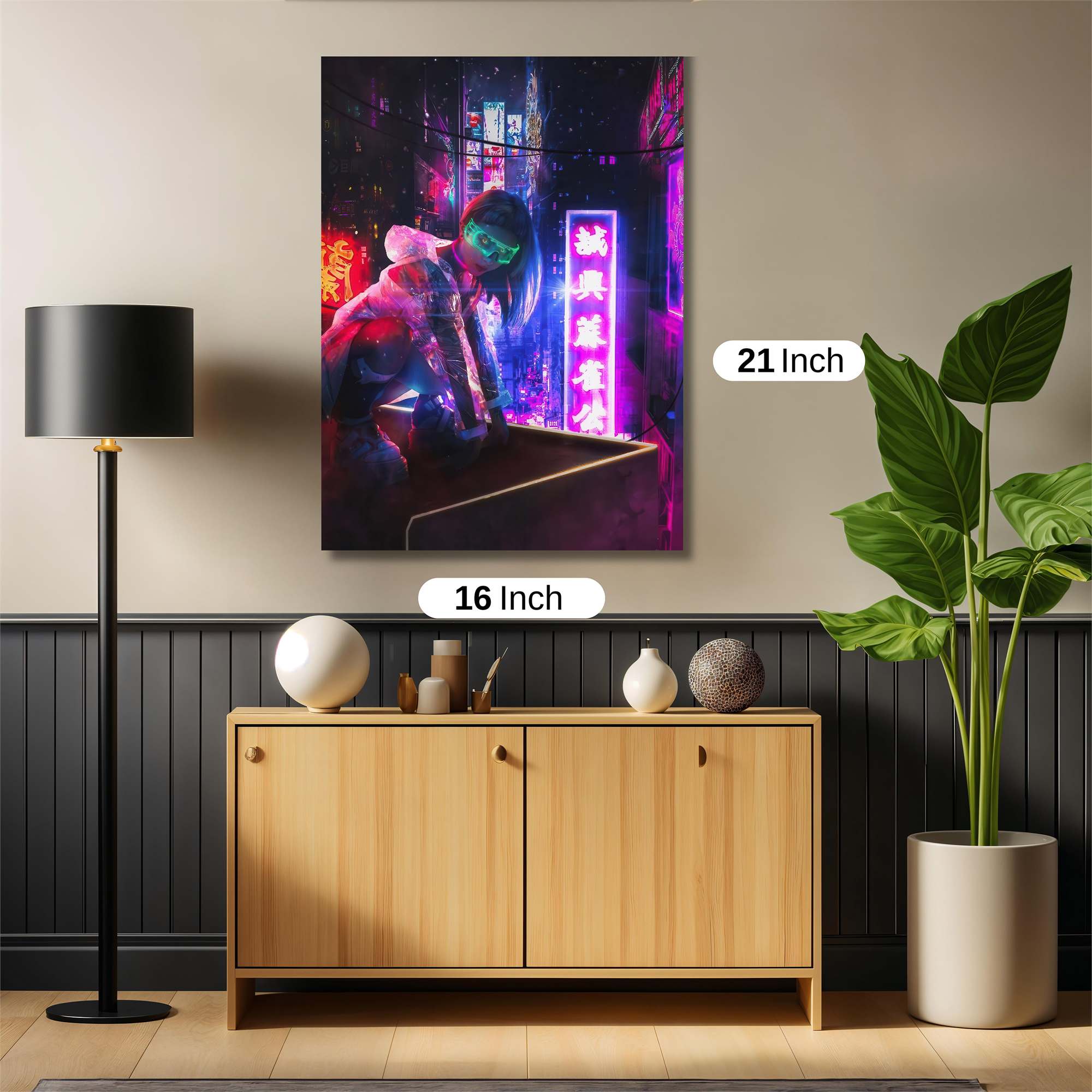 Cyberpunk Serenity Safe Wall Magnetic / M