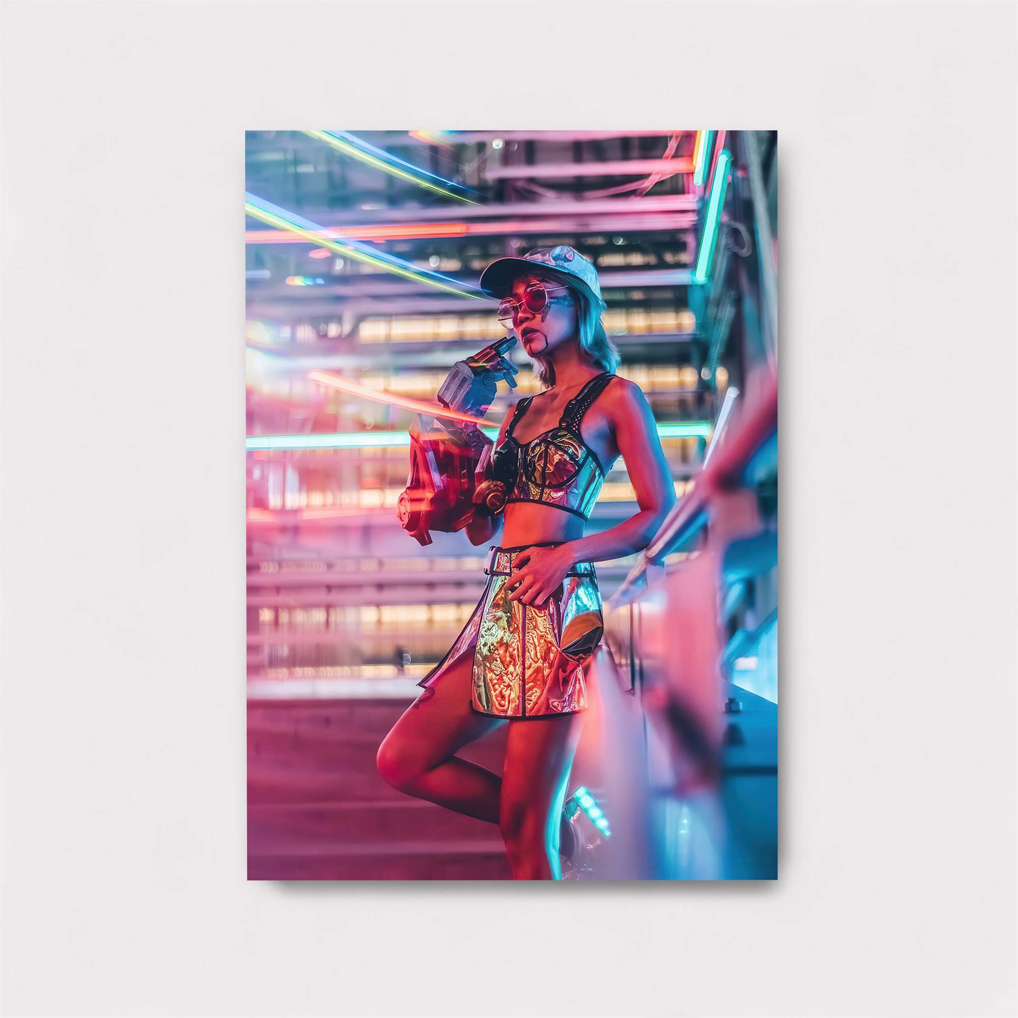 Cyberpunk Vibe Safe Wall Magnetic / M