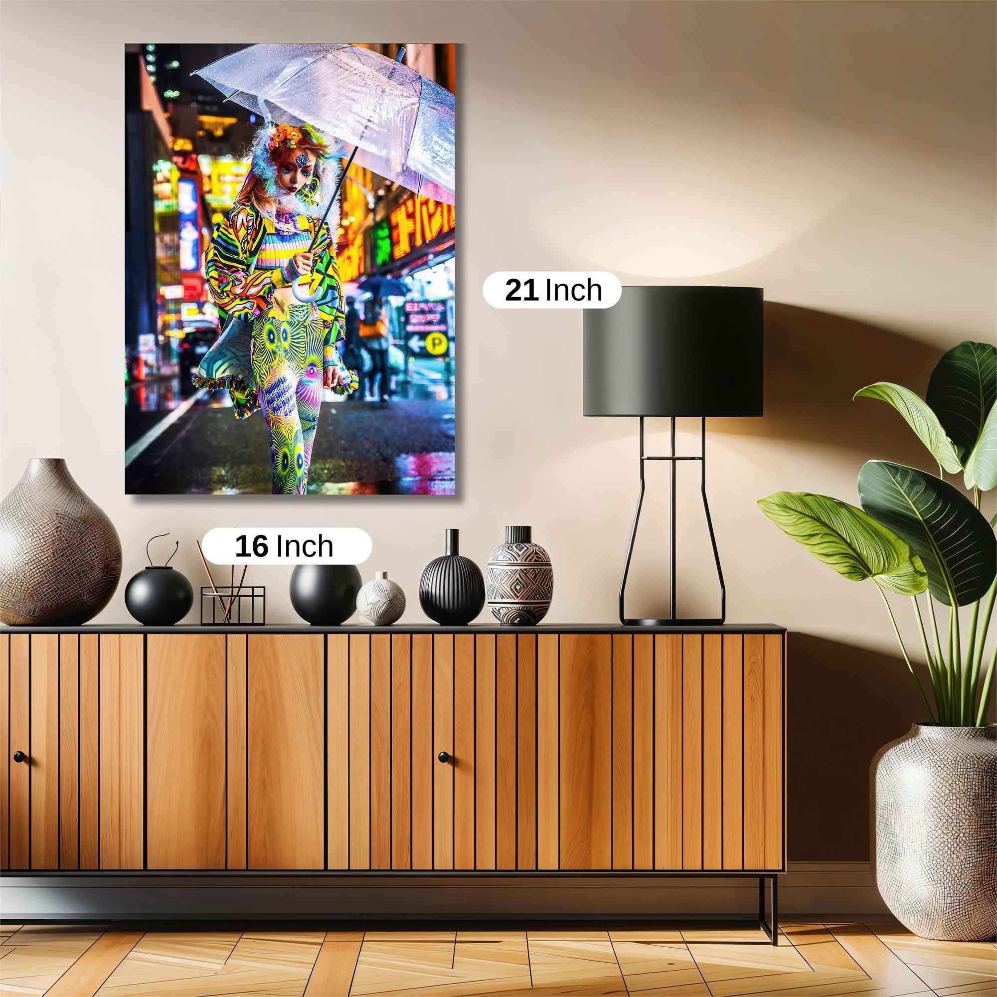 Neon Whimsy Safe Wall Magnetic / M