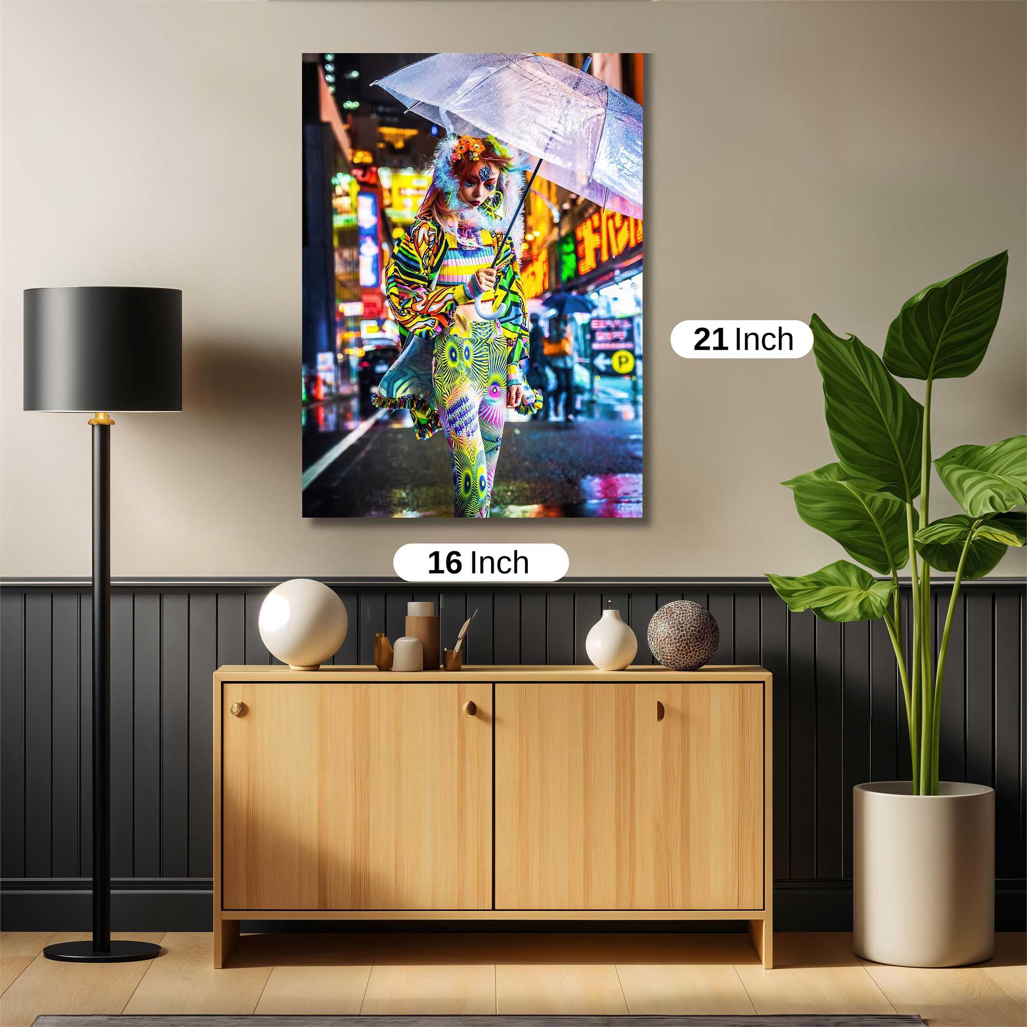 Neon Whimsy Safe Wall Magnetic / M