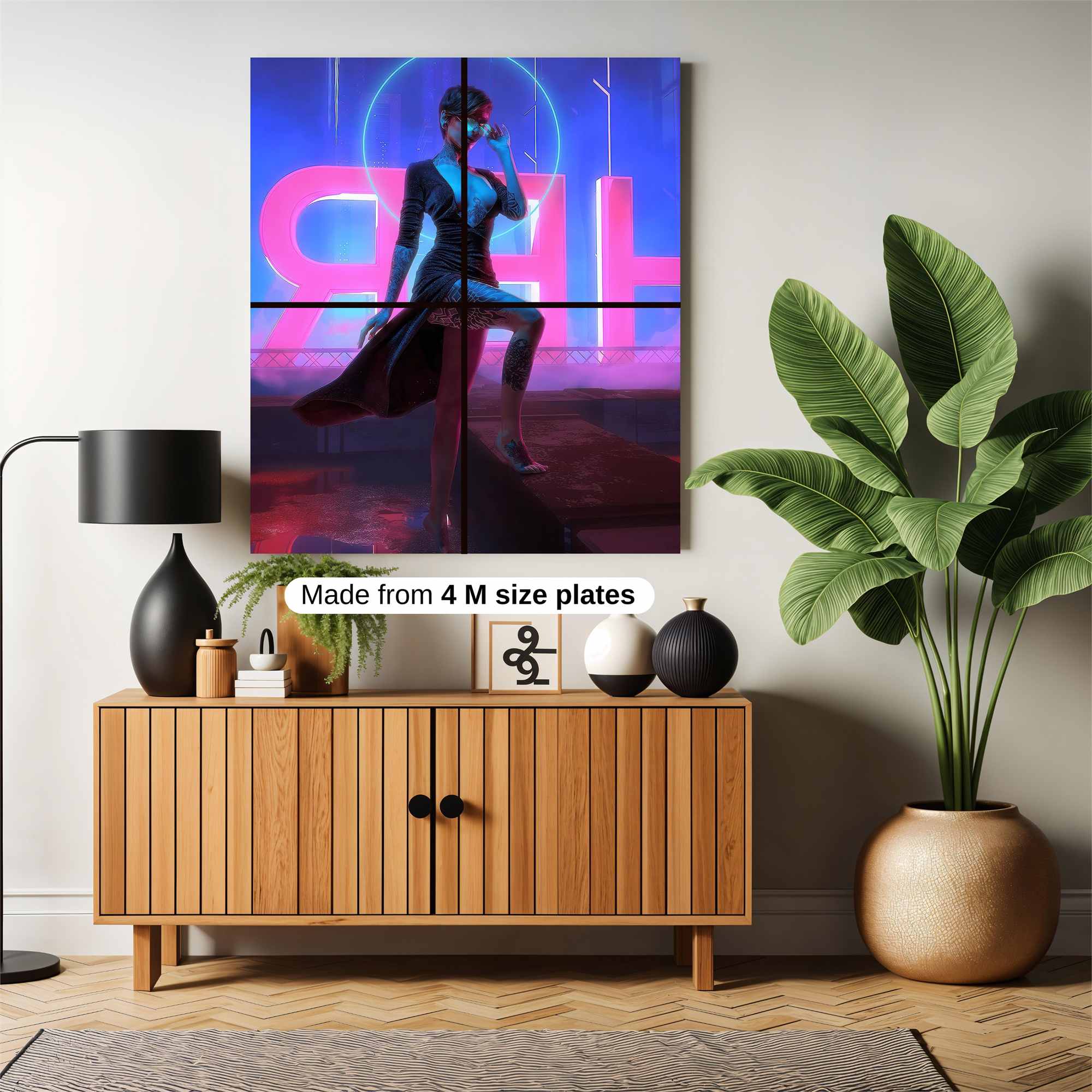 Neon Ascent Safe Wall Magnetic / M