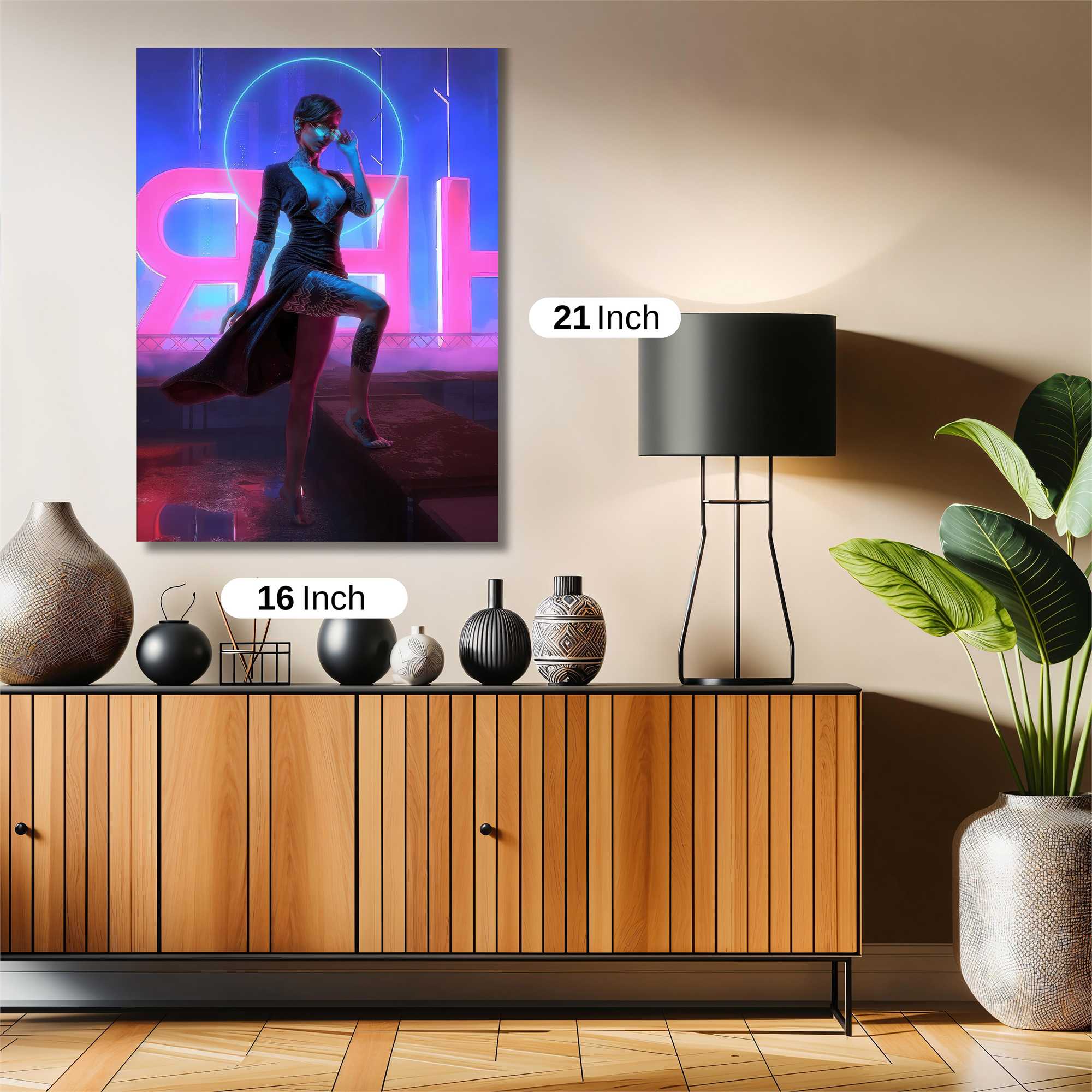 Neon Ascent Safe Wall Magnetic / M