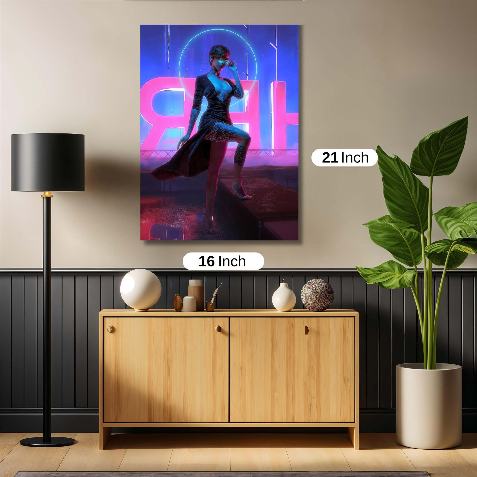 Neon Ascent Safe Wall Magnetic / M