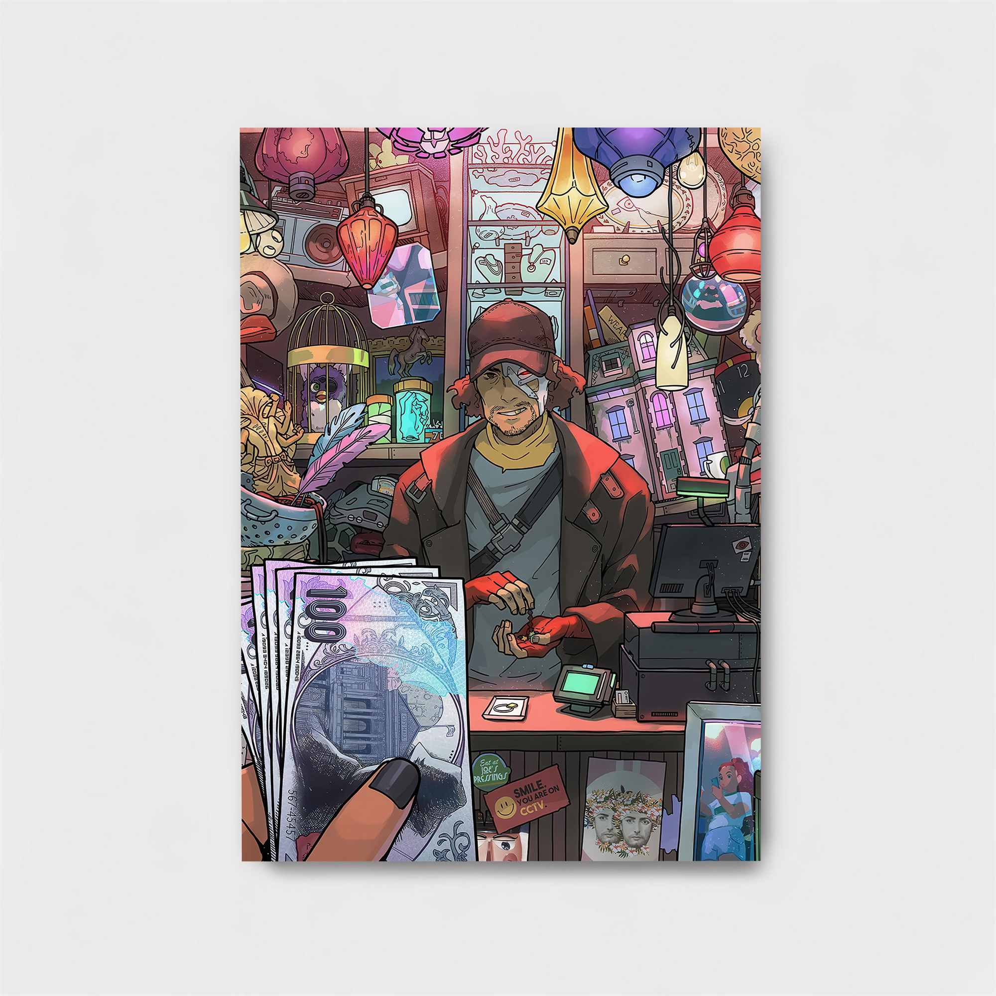 Market Whimsy Safe Wall Magnetic / M