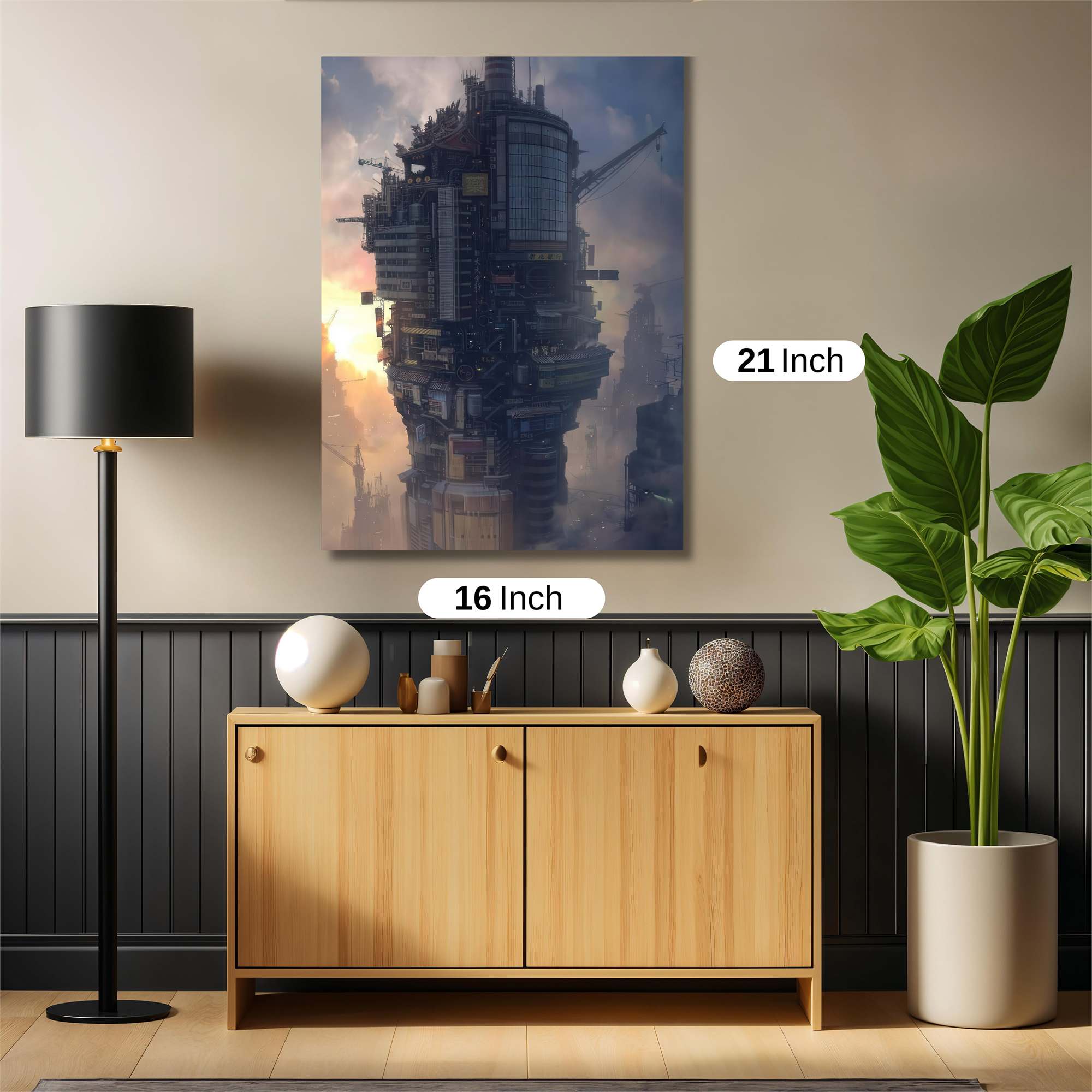 Cyber Dawn Safe Wall Magnetic / M