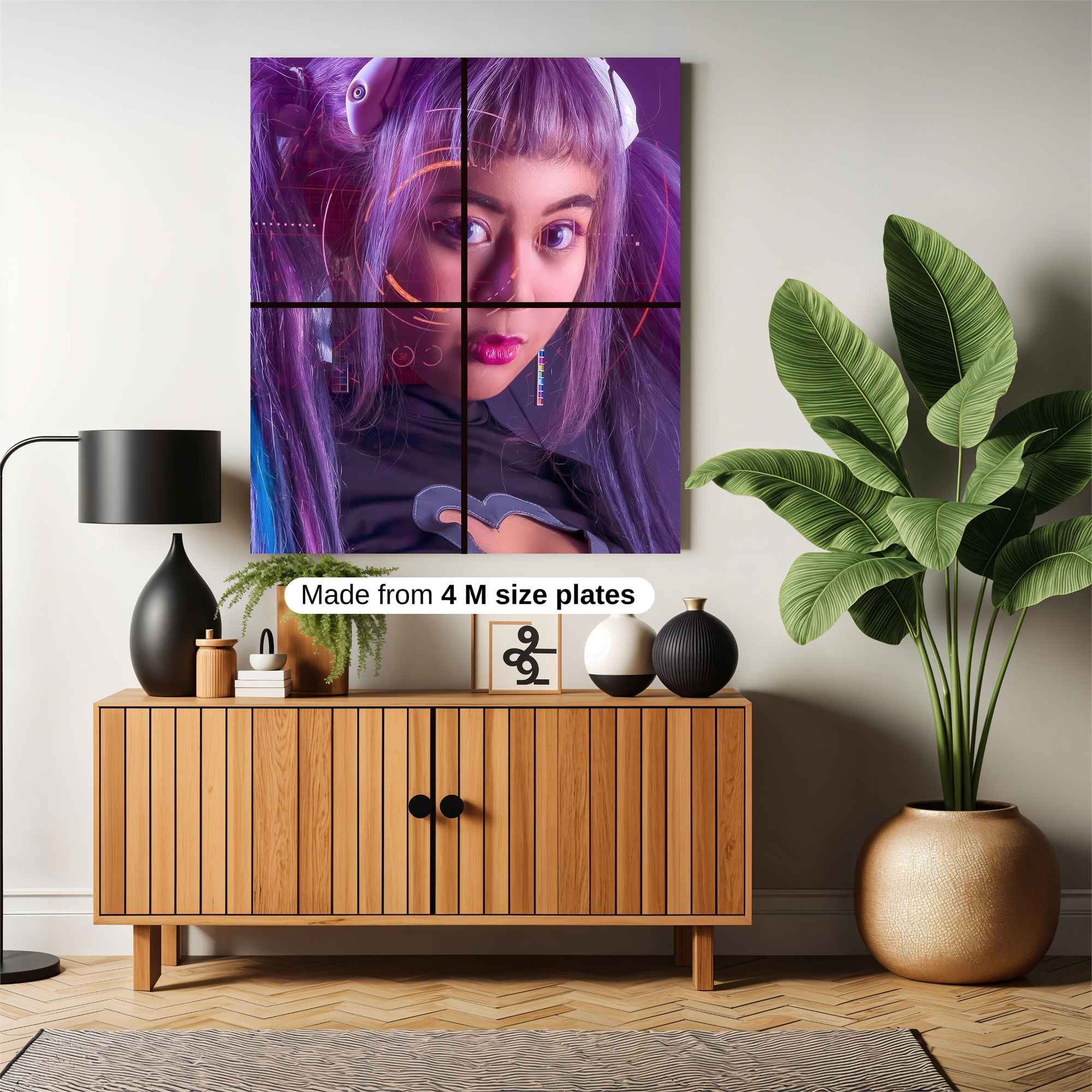 Cyber Enigma Safe Wall Magnetic / M