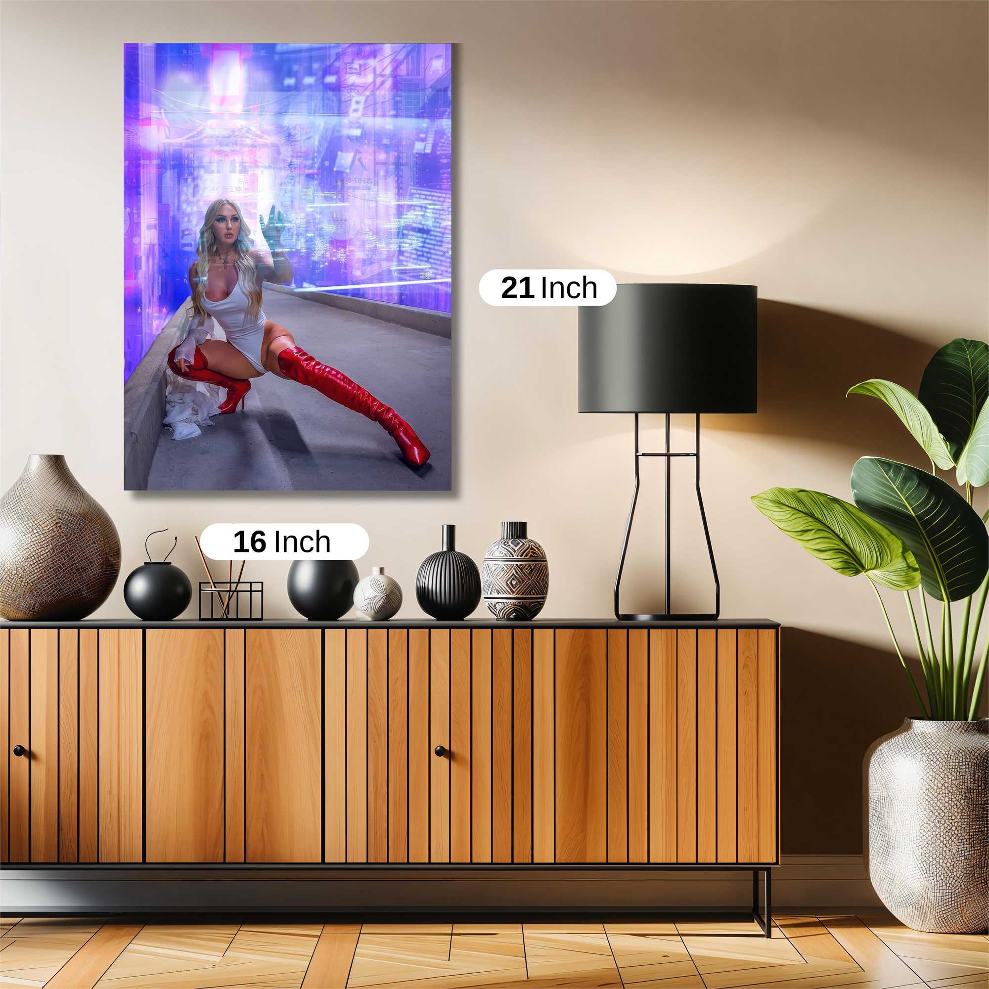 Neon Rebel Safe Wall Magnetic / M