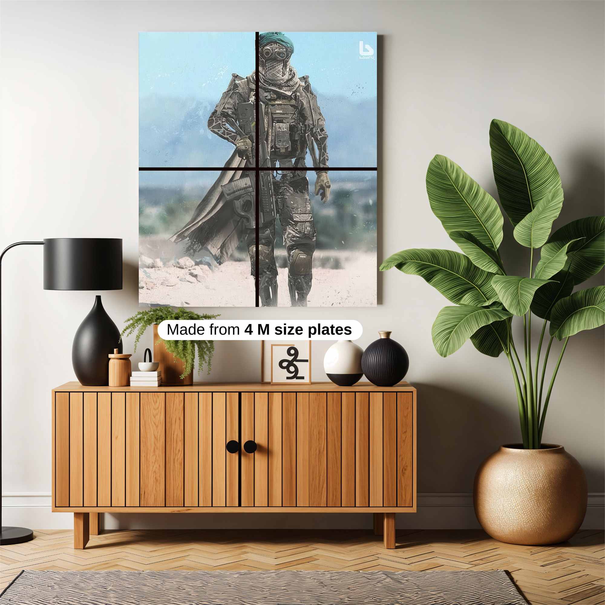 Desert Sentinel Safe Wall Magnetic / M