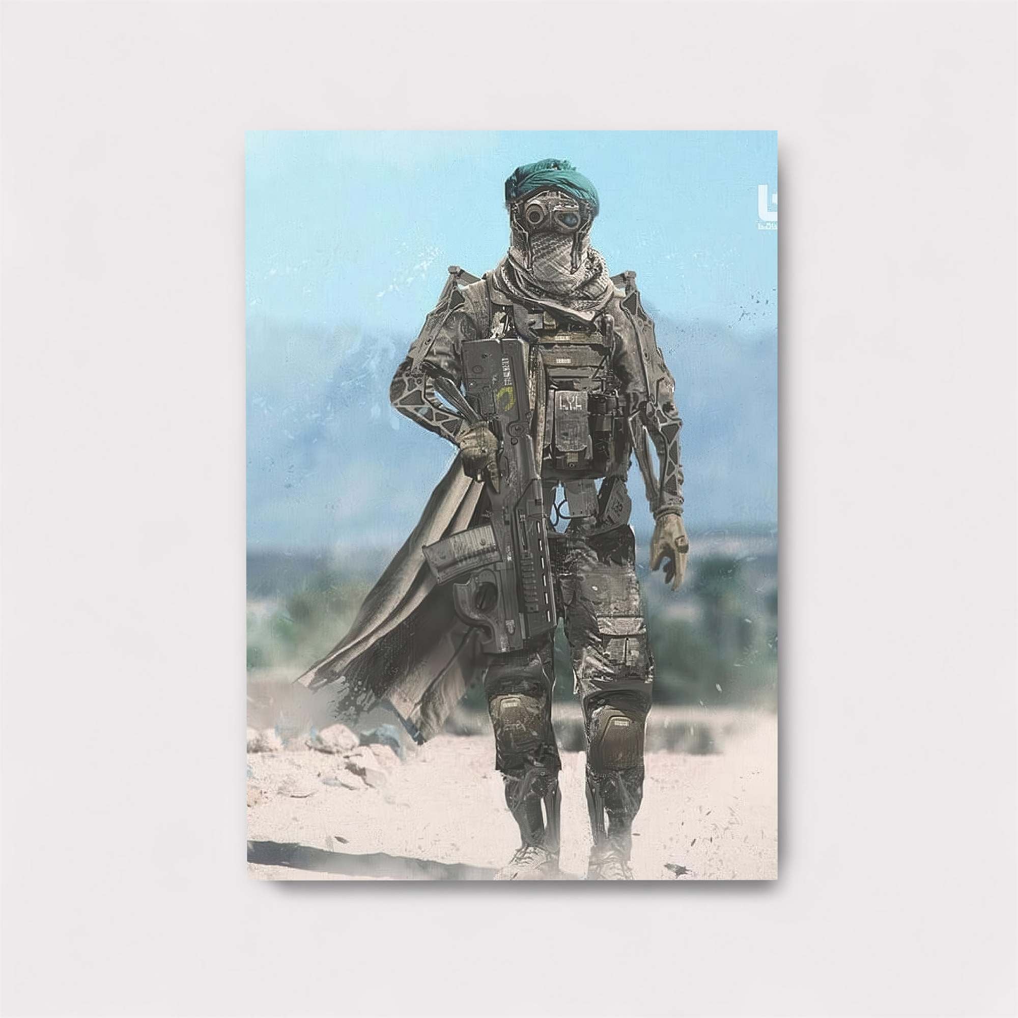 Desert Sentinel Safe Wall Magnetic / M