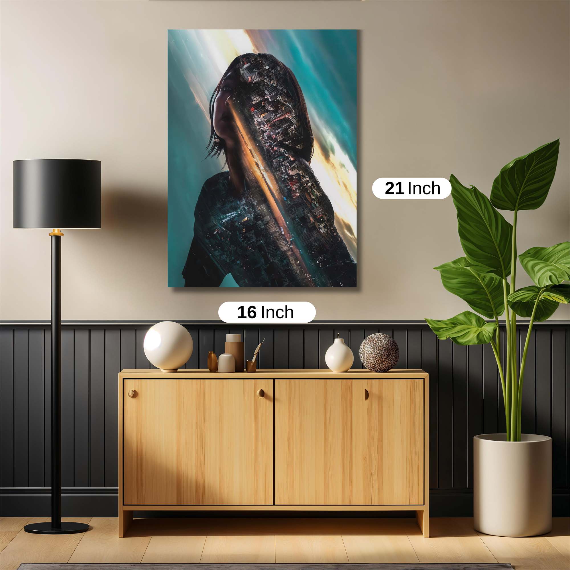 Cyberpunk Dream Safe Wall Magnetic / M