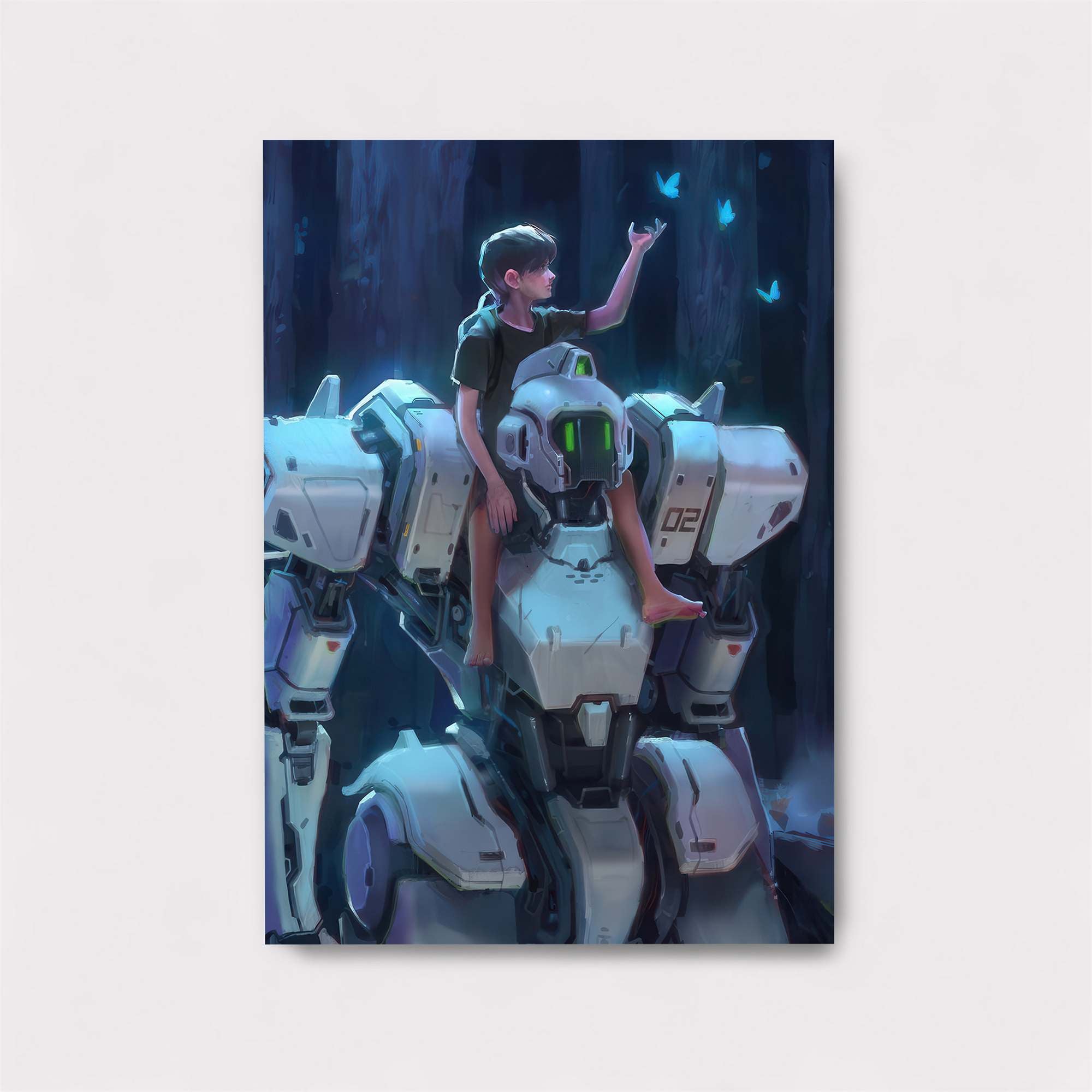 Robot Serenity Safe Wall Magnetic / M