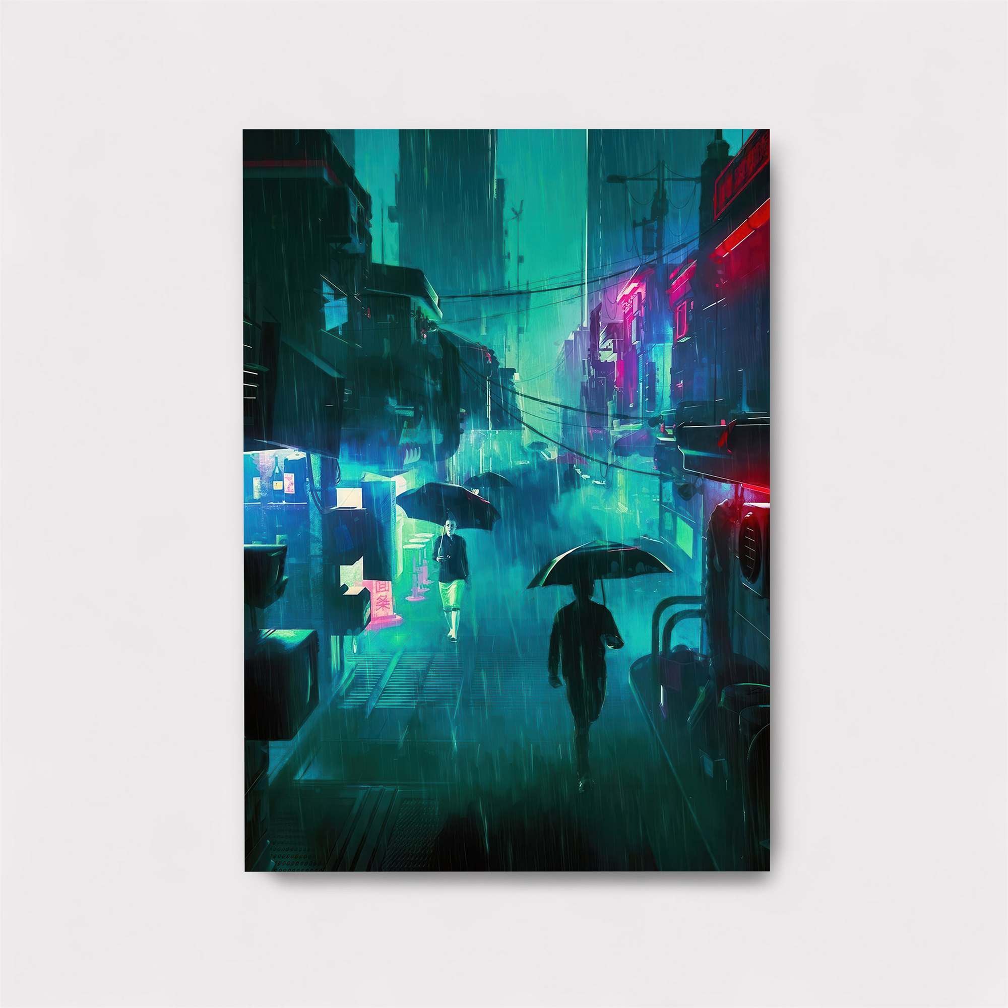 Neon Solitude Safe Wall Magnetic / M