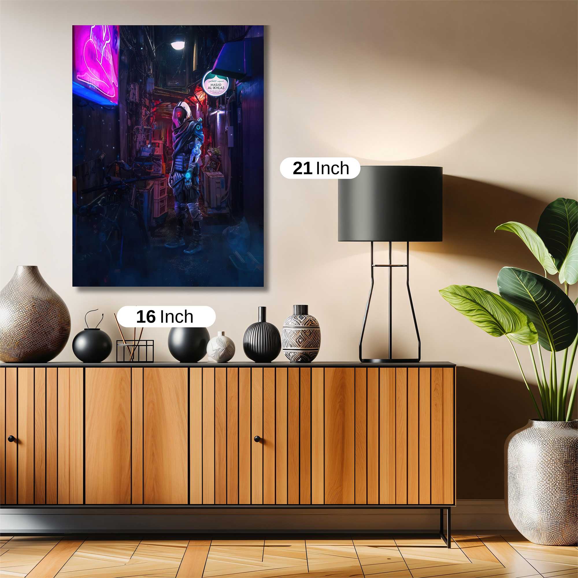 Cyberpunk Solitude Safe Wall Magnetic / M