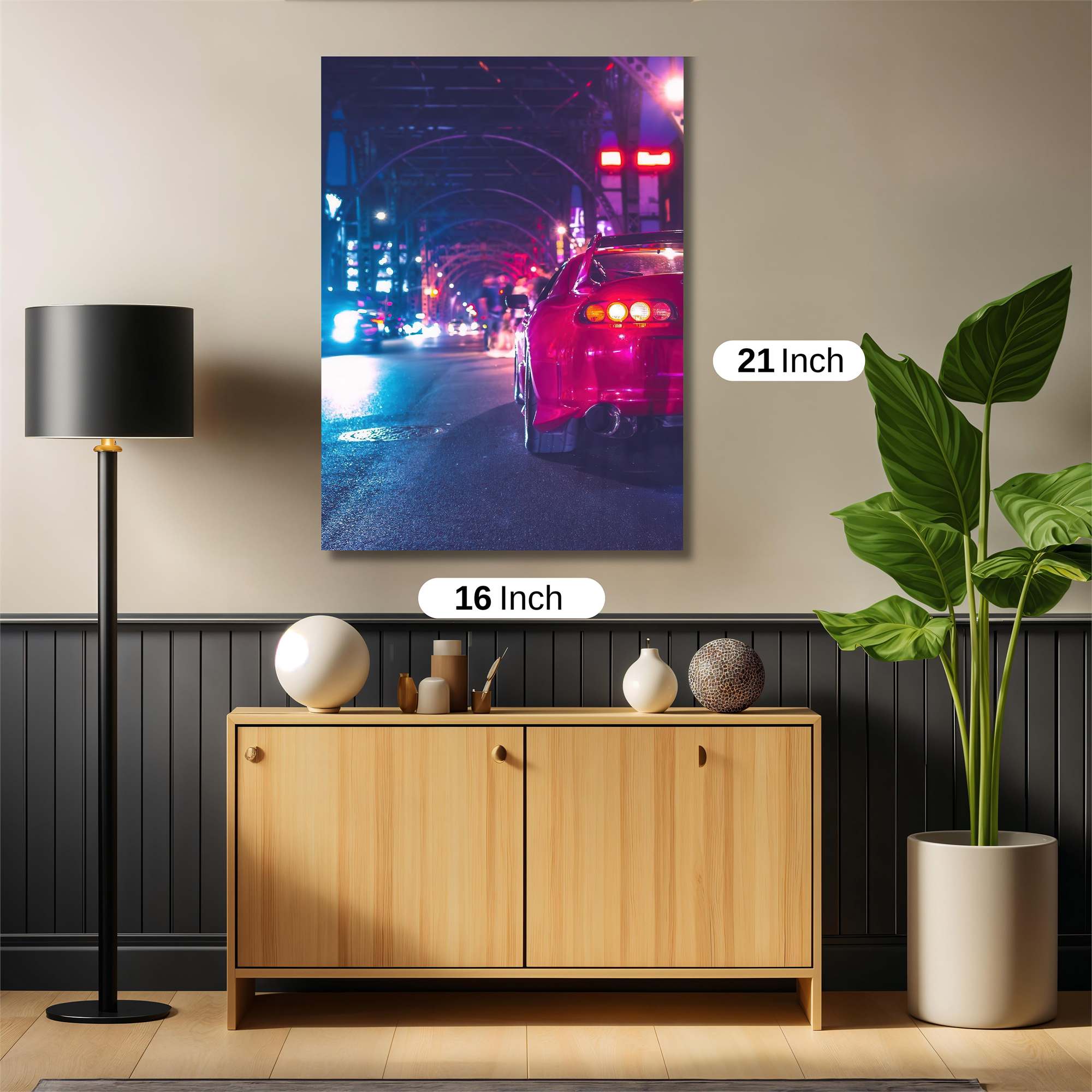 Supra Neon Safe Wall Magnetic / M