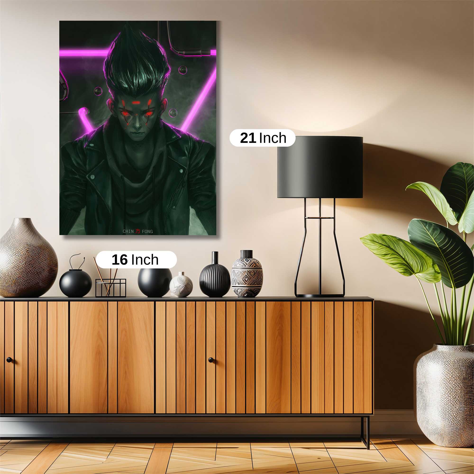 Neon Rebel Safe Wall Magnetic / M