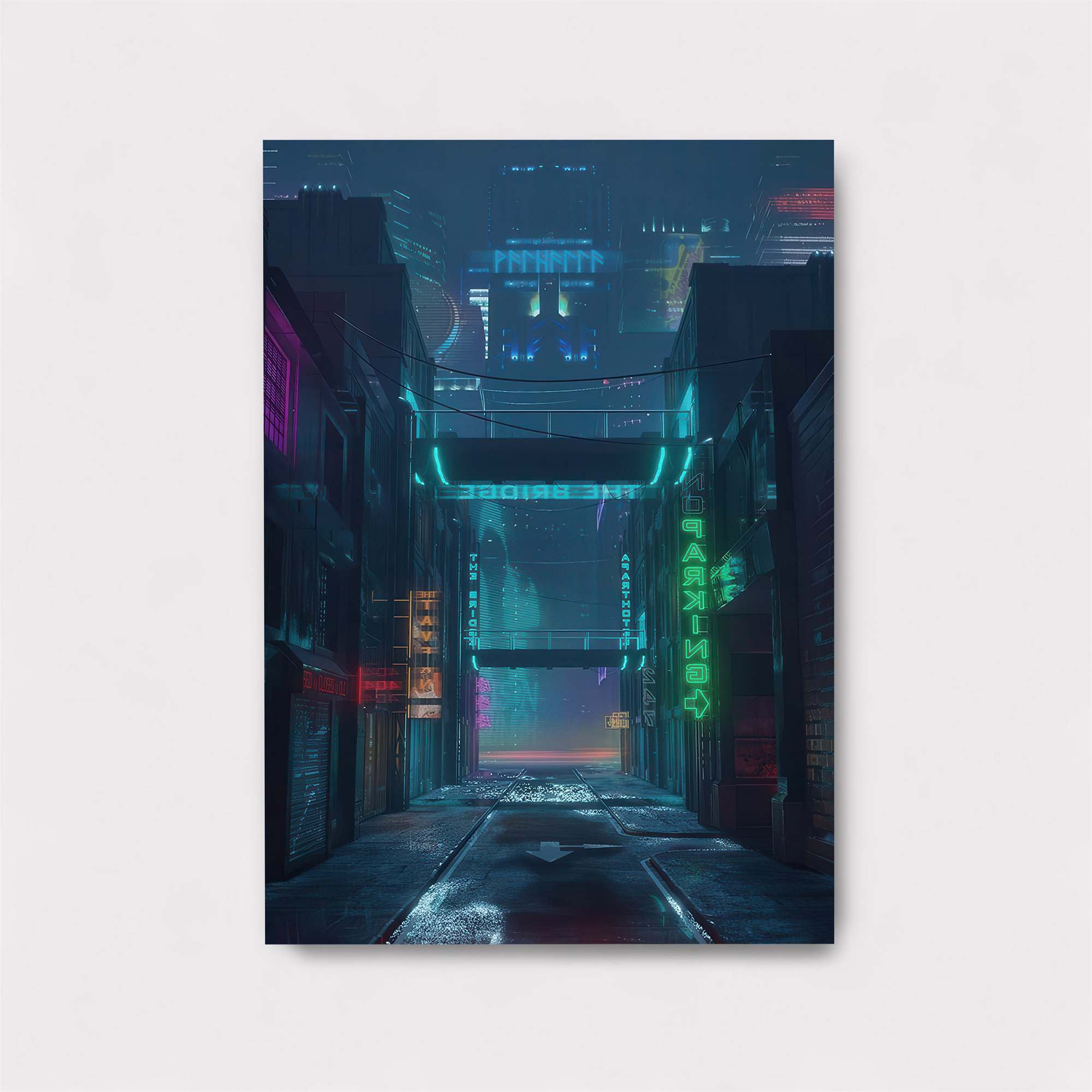 Neon Enigma Safe Wall Magnetic / M