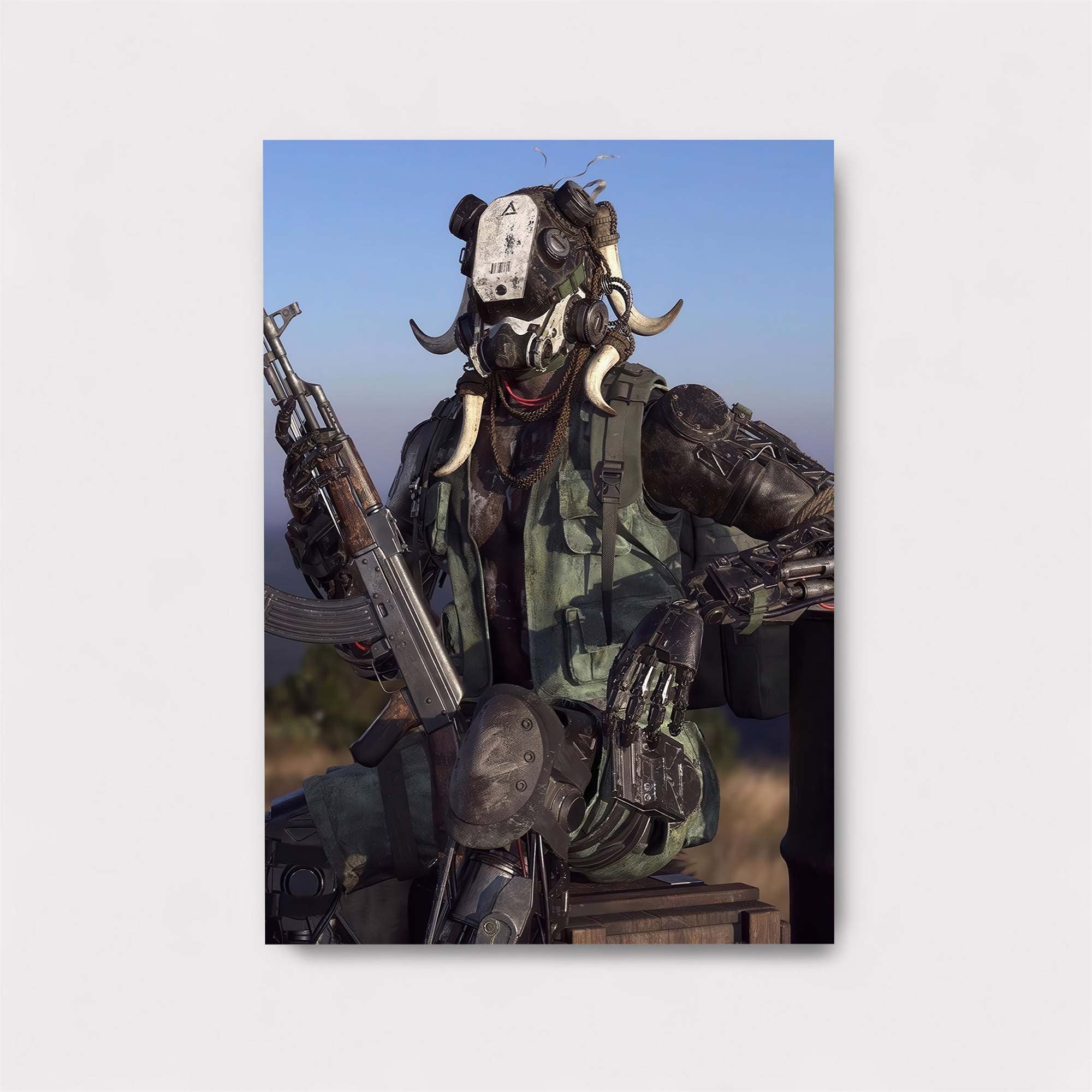 Warrior Apocalyptic Safe Wall Magnetic / M