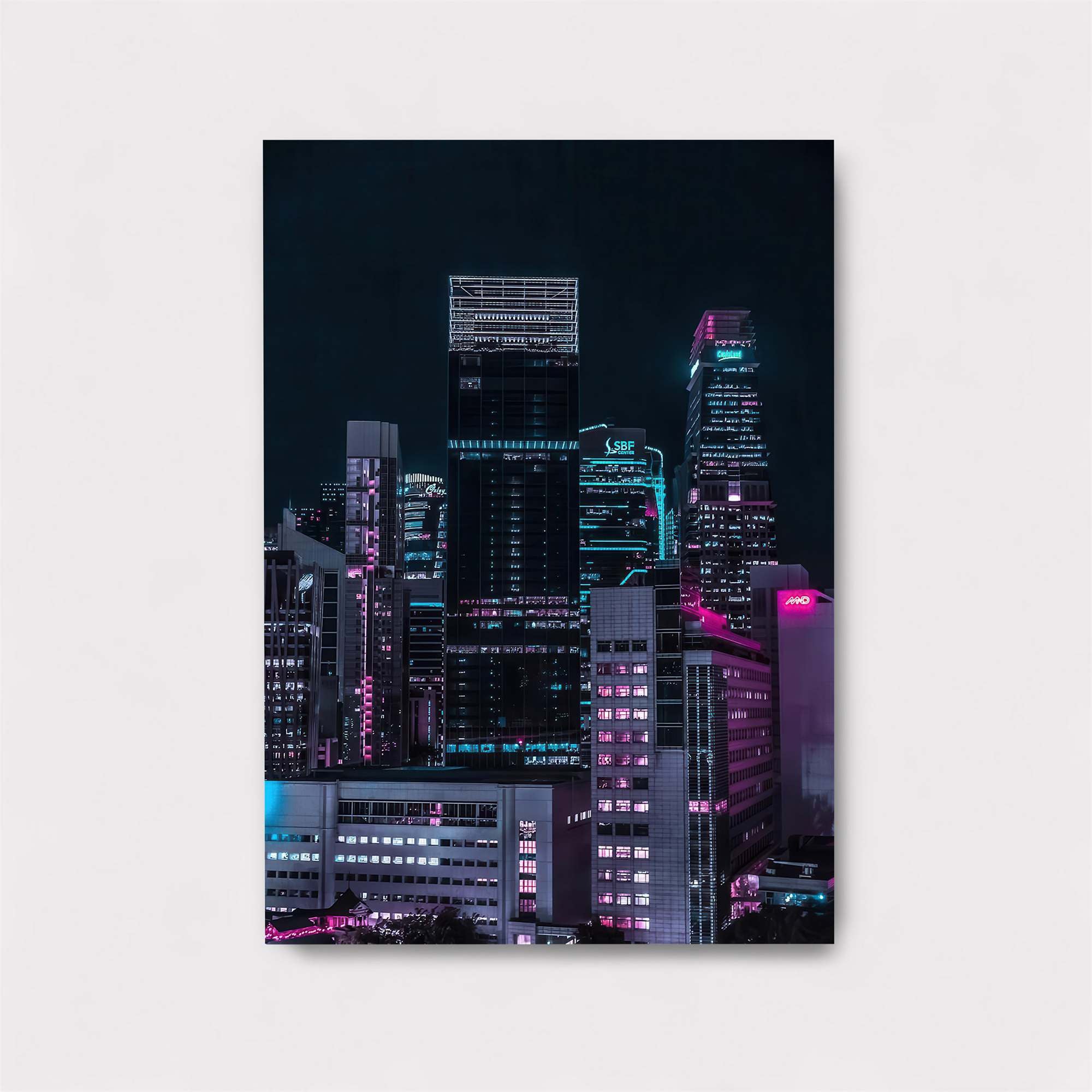 Cityscape Dream Safe Wall Magnetic / M