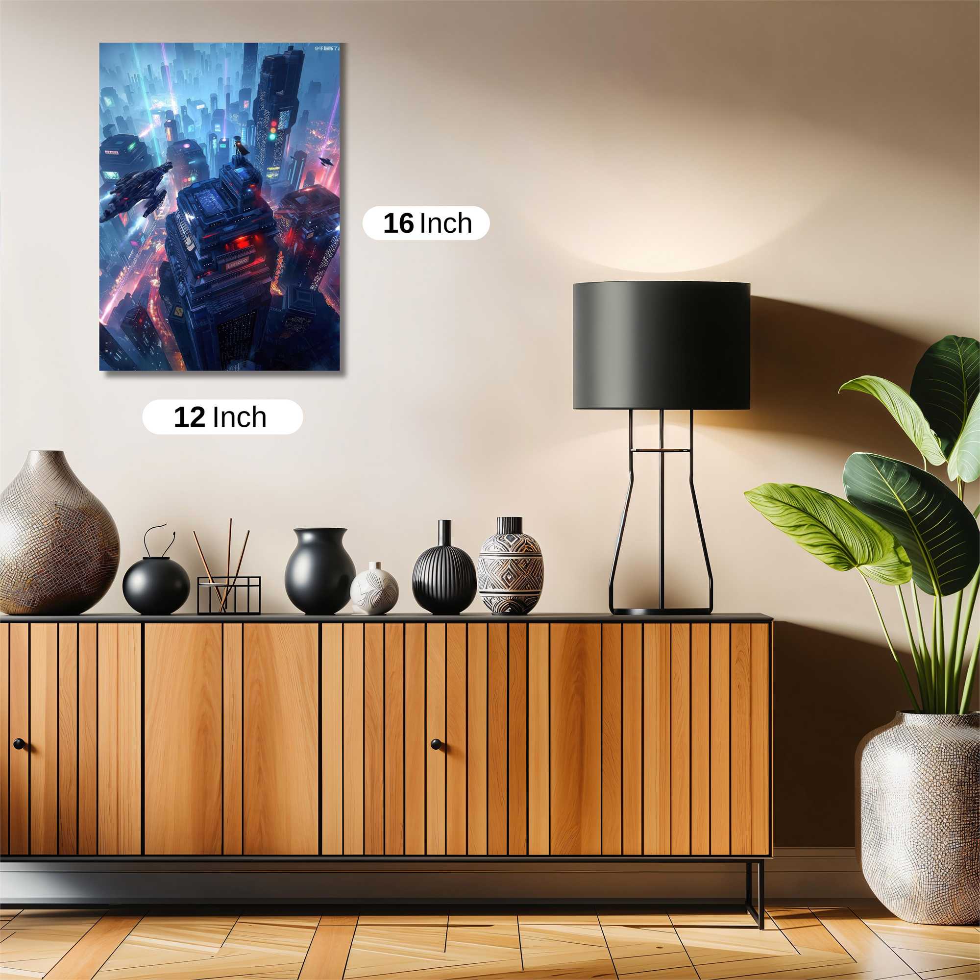 Cyberpunk Serenity Safe Wall Magnetic / M