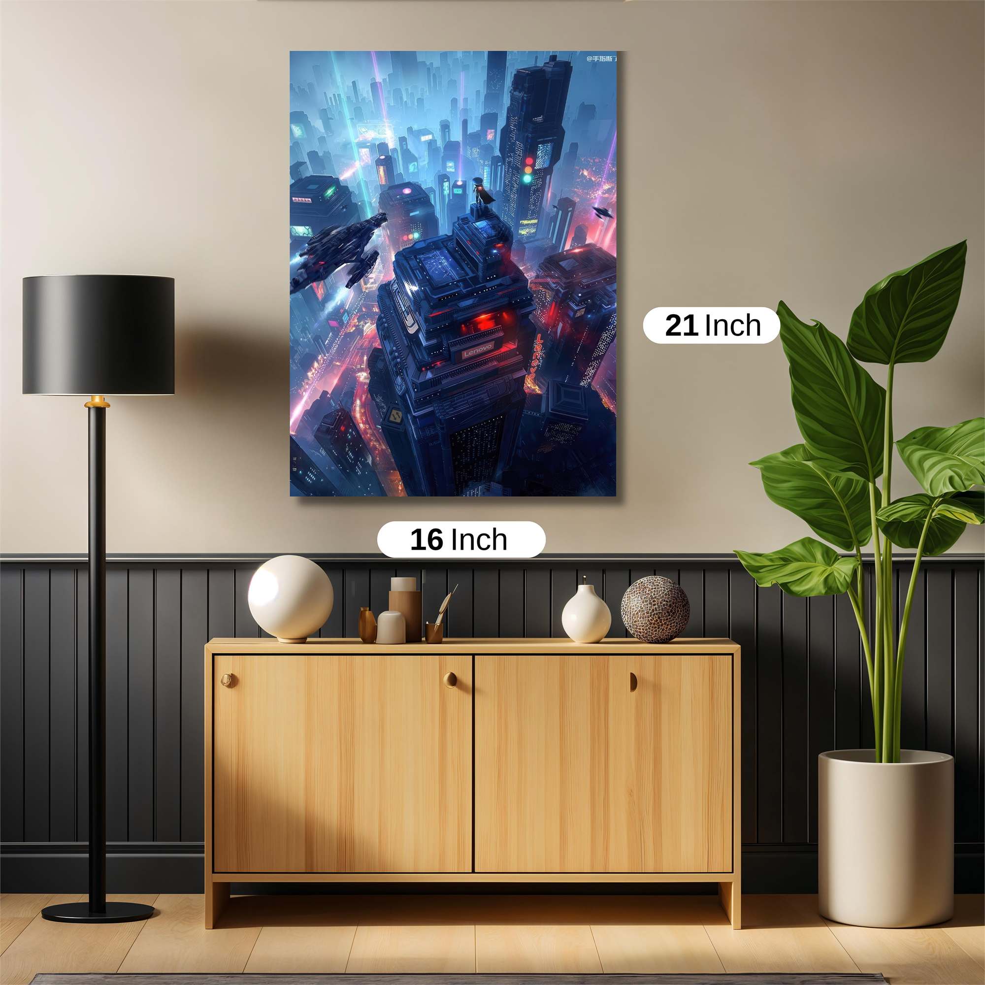 Cyberpunk Serenity Safe Wall Magnetic / M