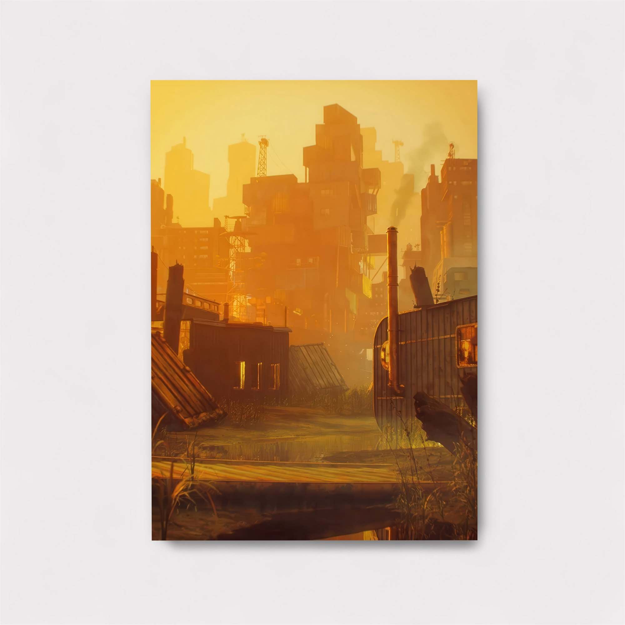 Dystopian Dawn Safe Wall Magnetic / M