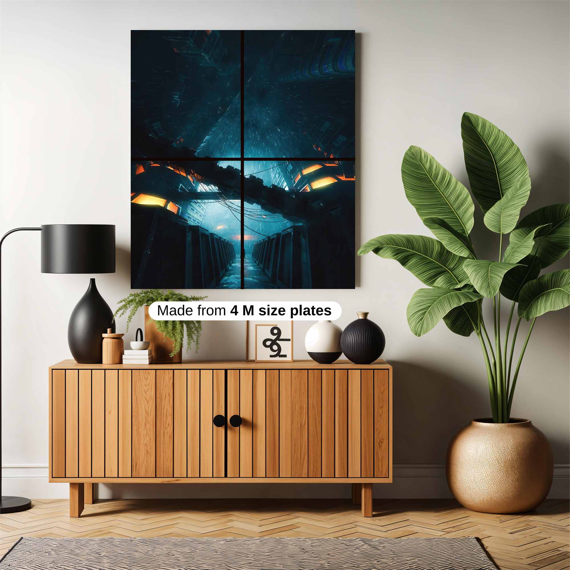 Cyber Enigma Safe Wall Magnetic / M