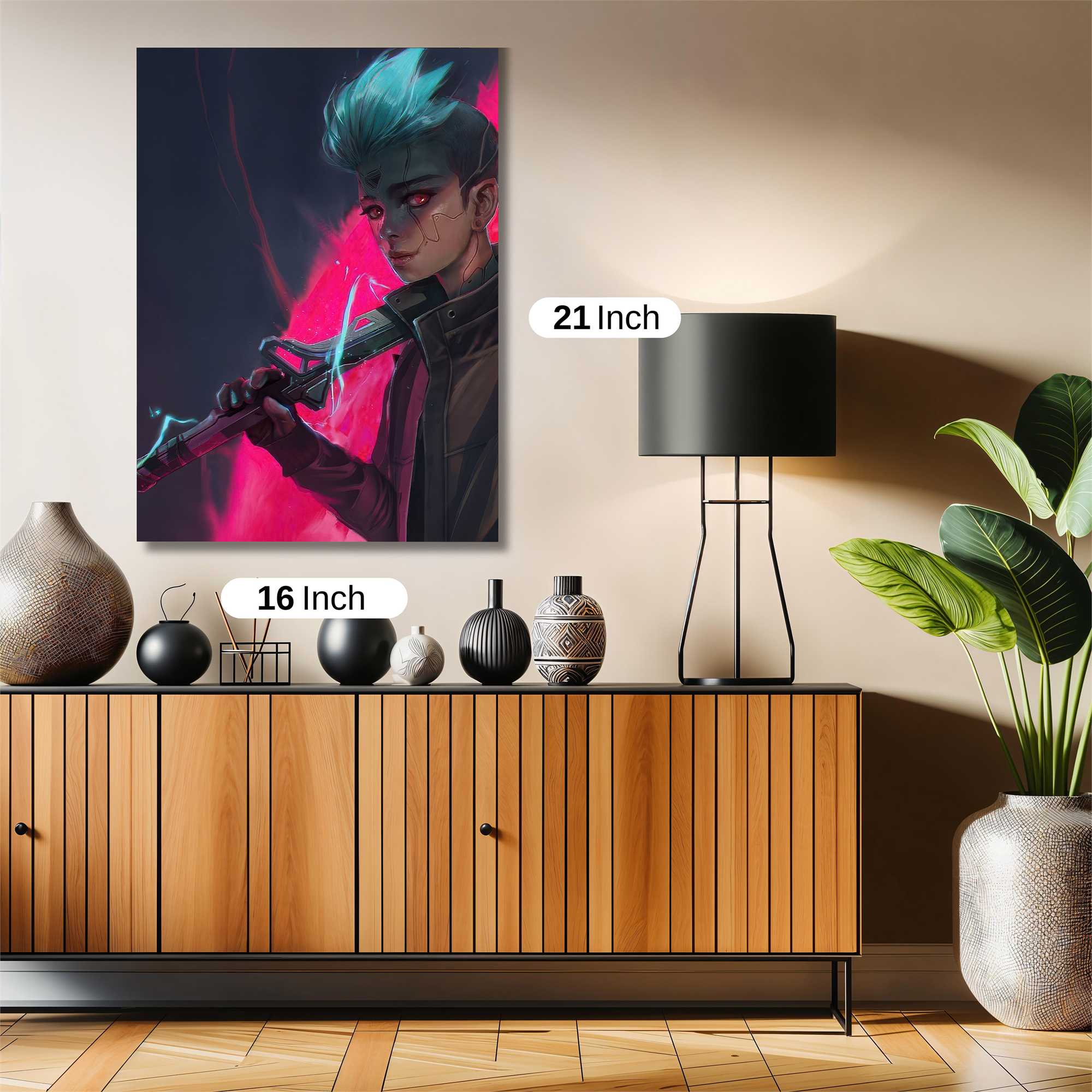 Neon Fury Safe Wall Magnetic / M