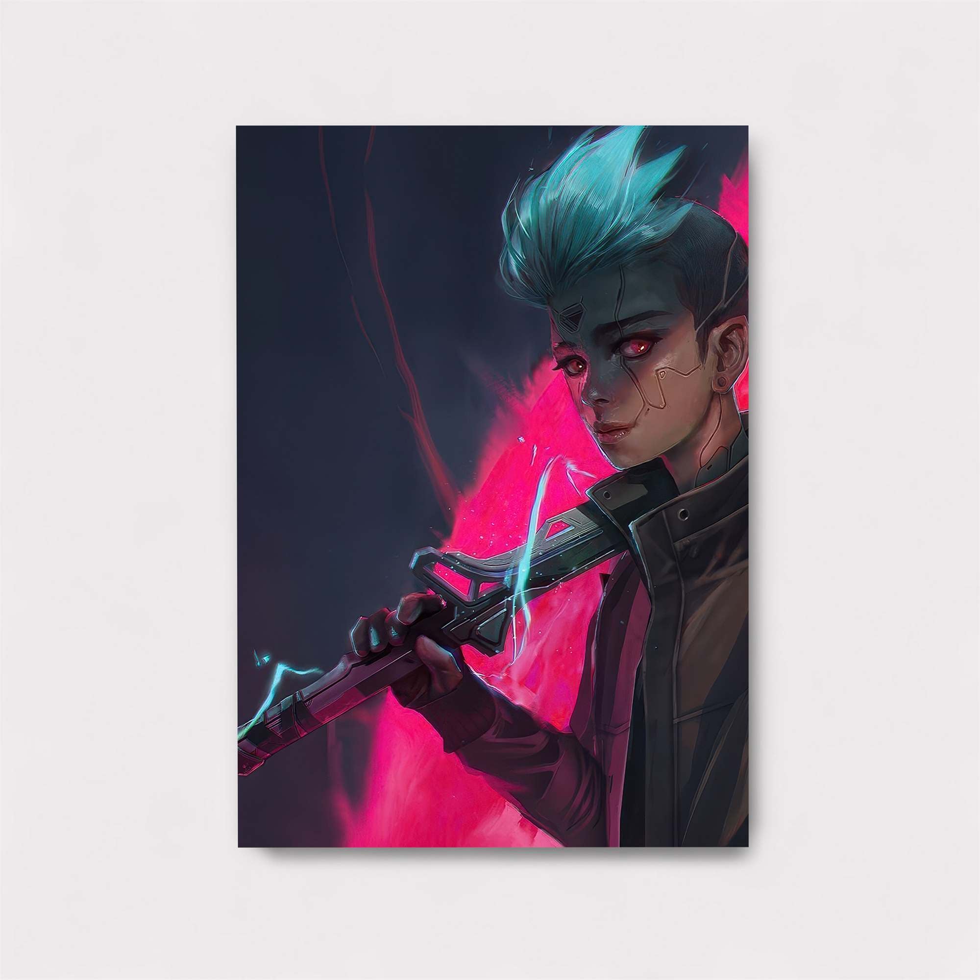 Neon Fury Safe Wall Magnetic / M