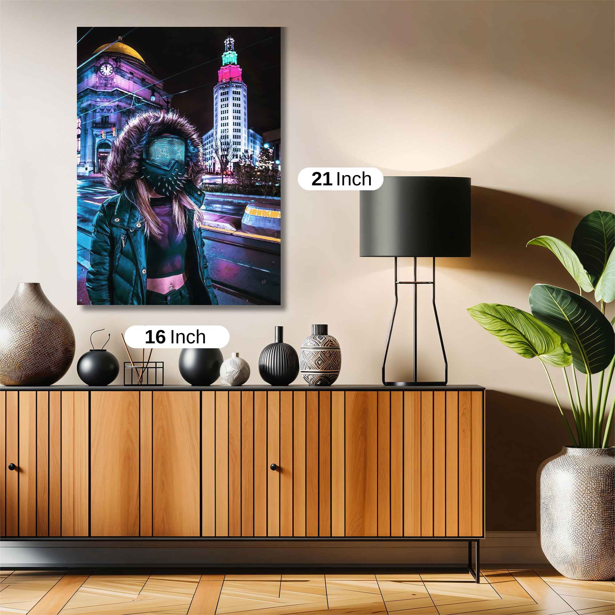 Neon Enigma Safe Wall Magnetic / M