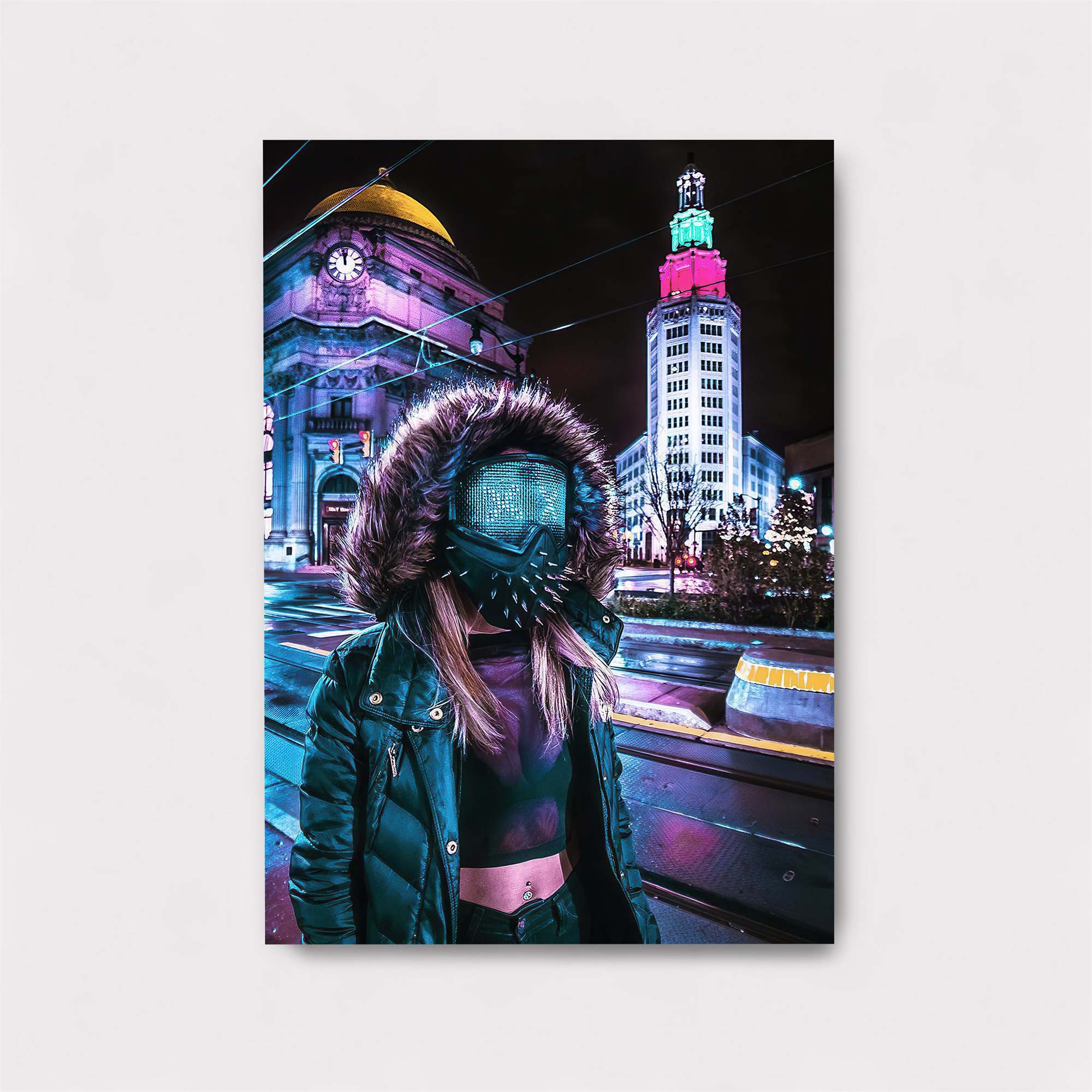 Neon Enigma Safe Wall Magnetic / M